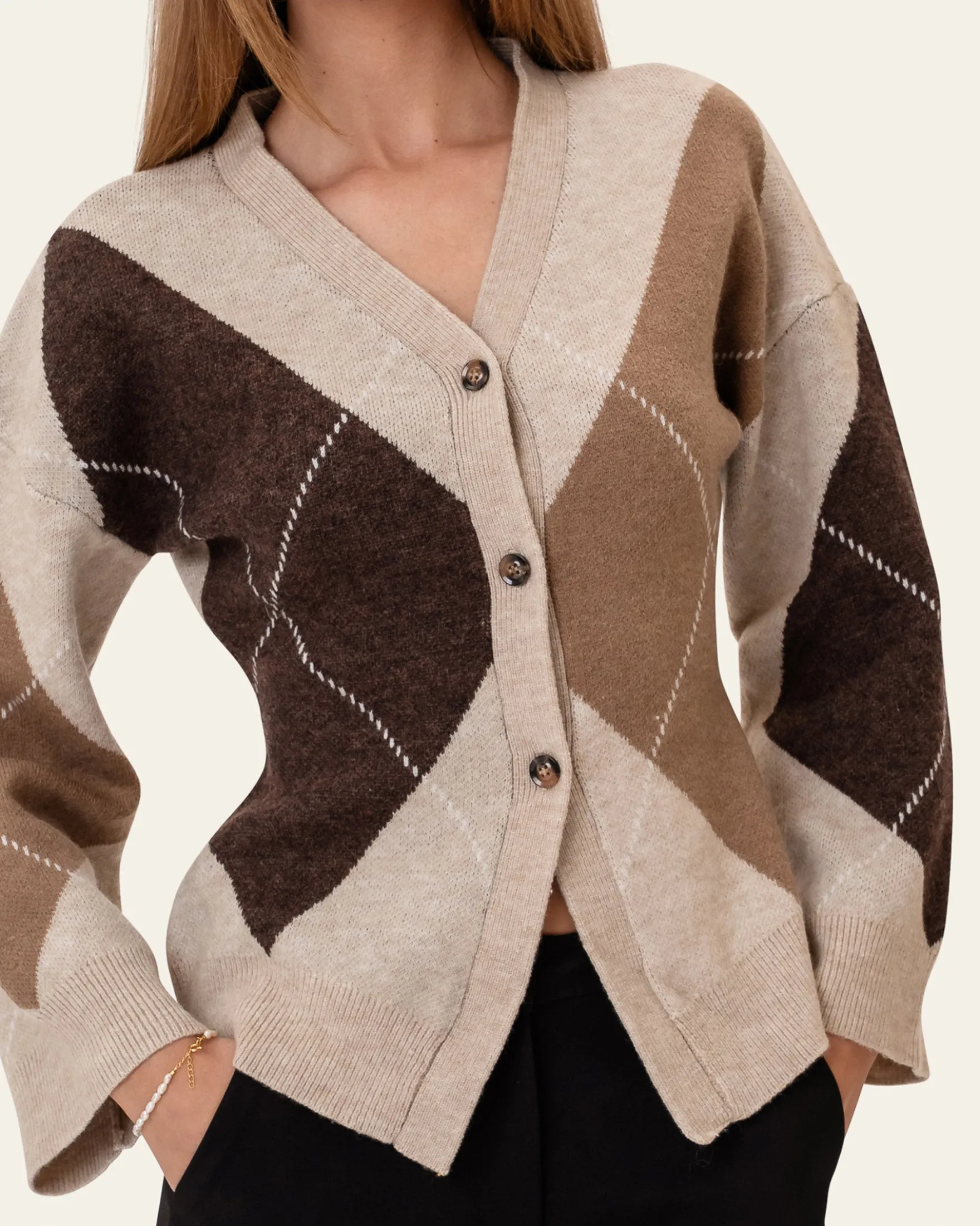 Karmaic fitted cardigan