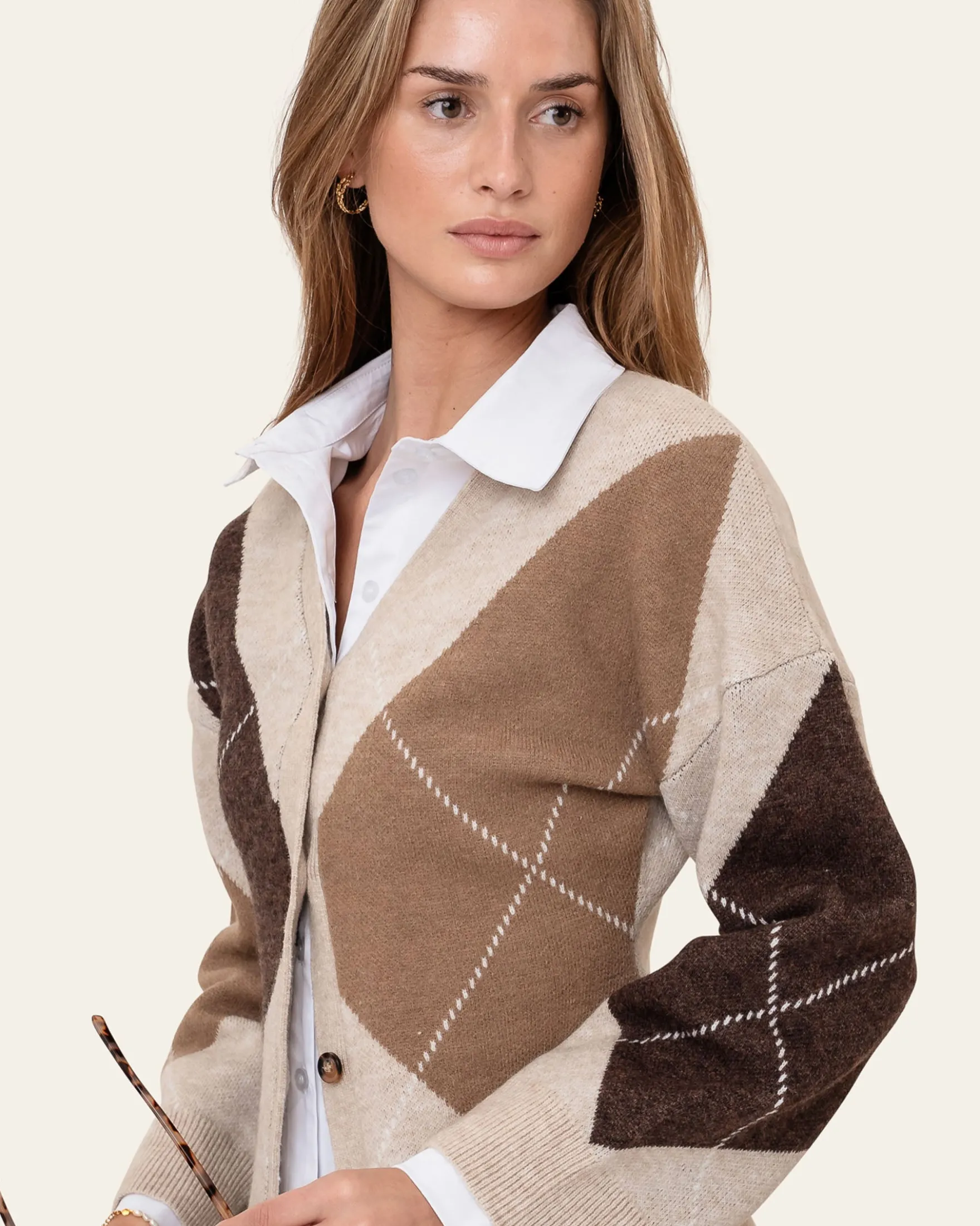 Karmaic fitted cardigan