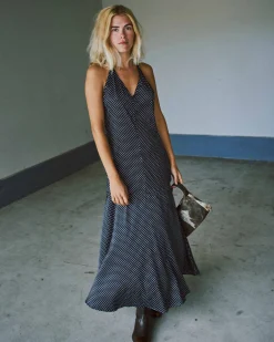 Klara satin dress