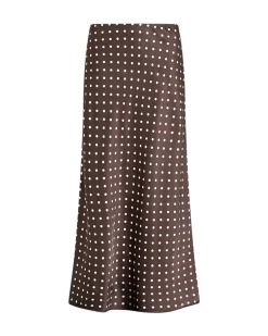 Klara satin skirt