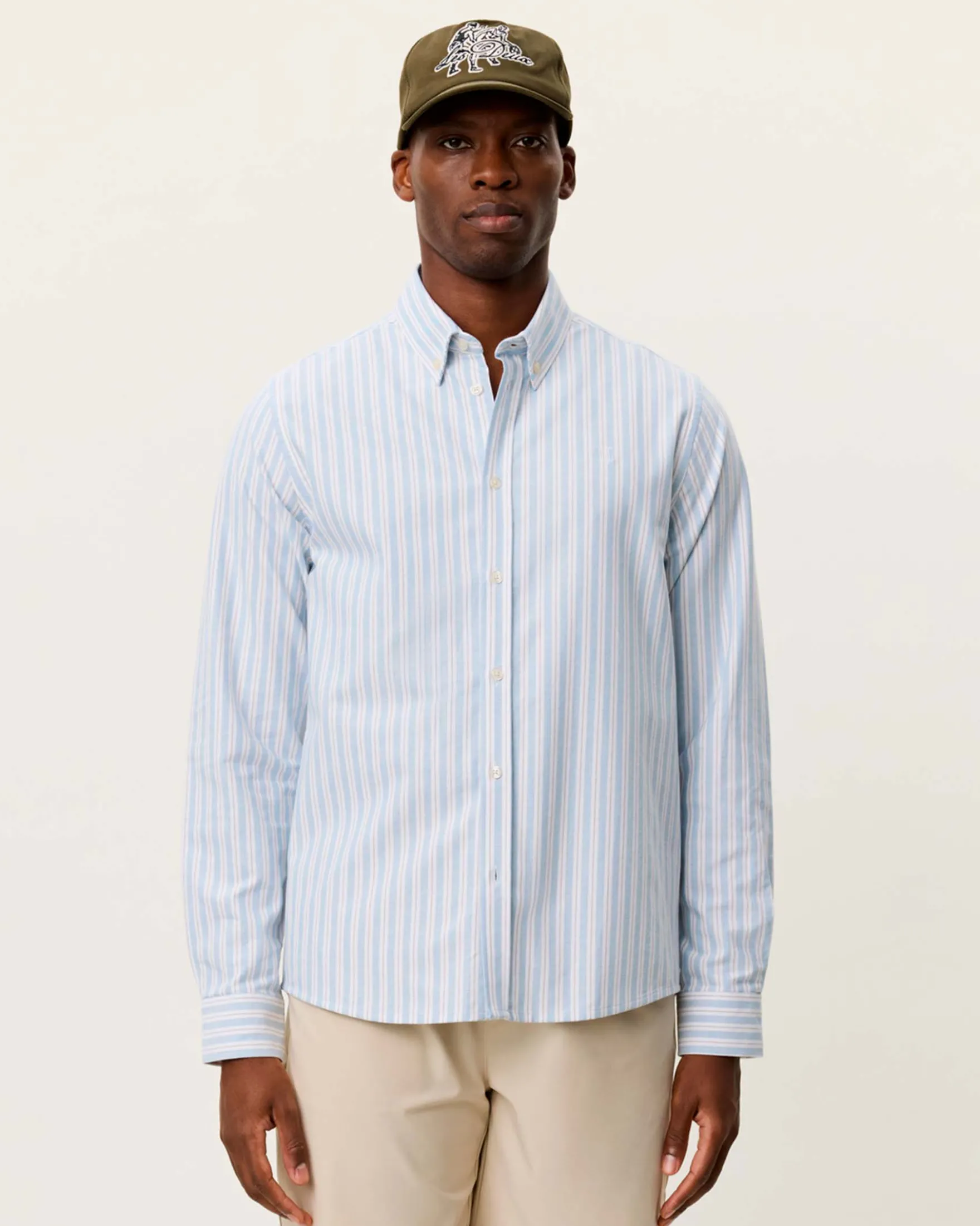 Konrad Striped Oxford Shirt