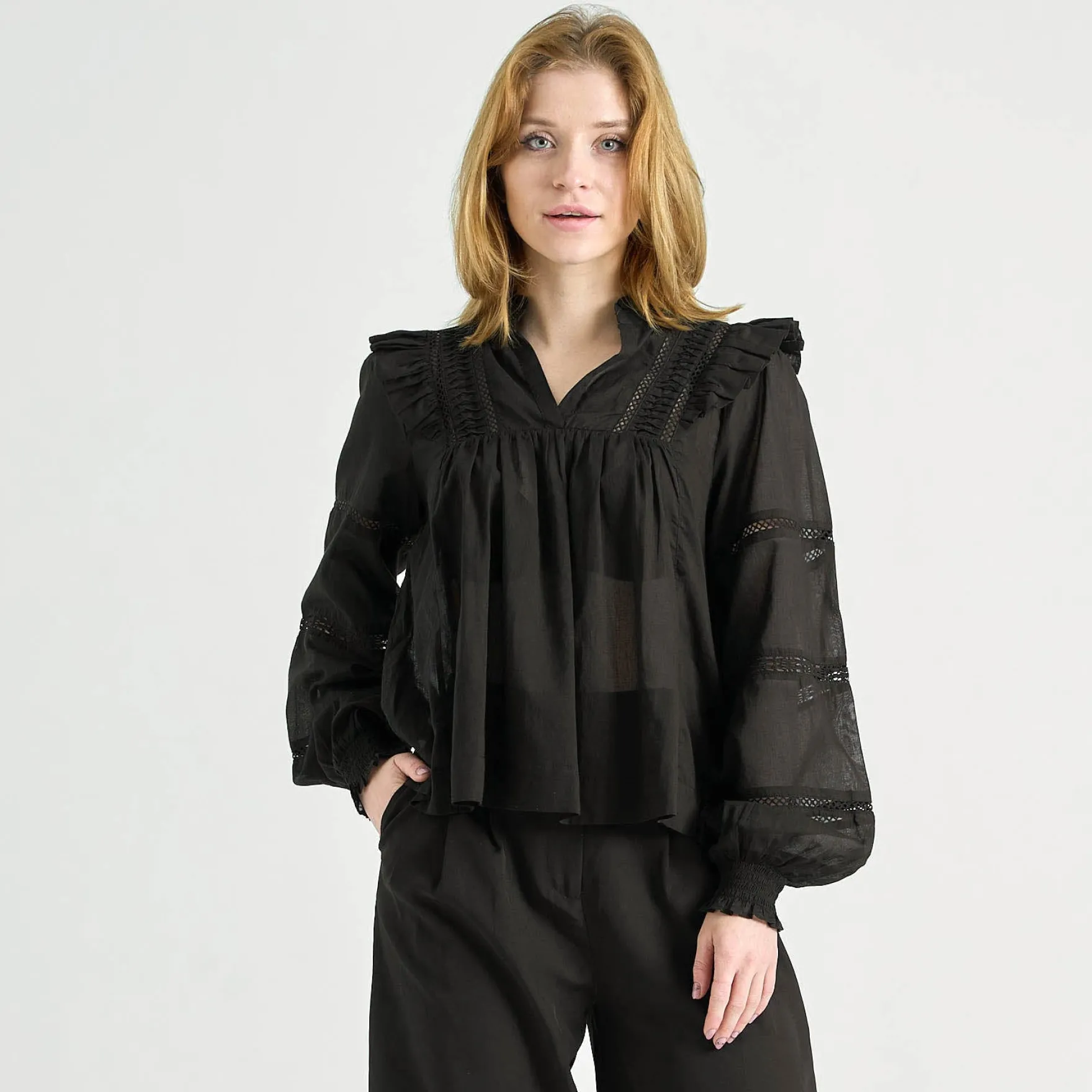 Krille voile blouse
