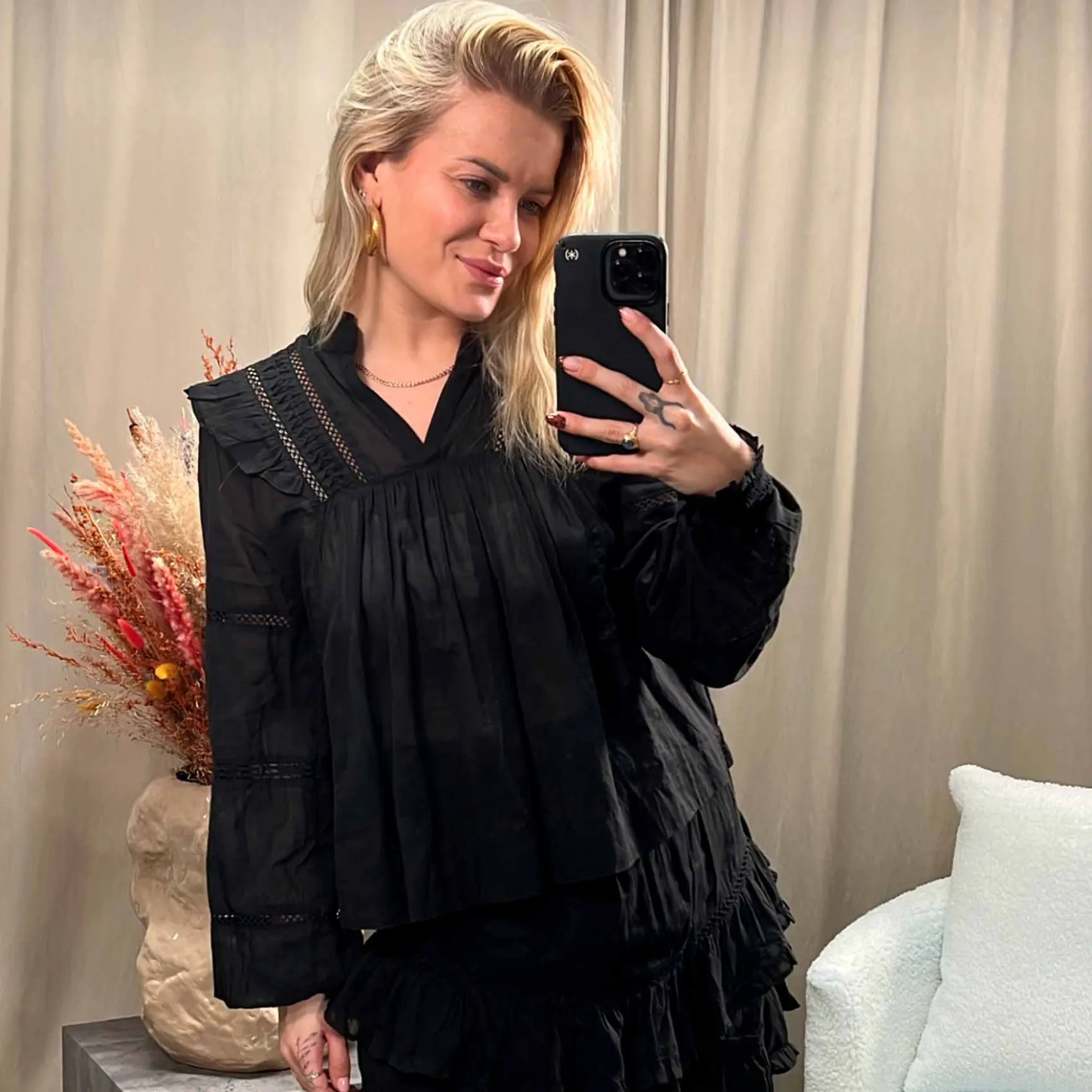 Krille voile blouse