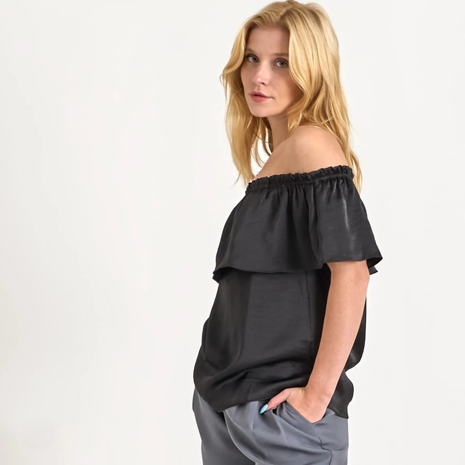 Krizzy satin top