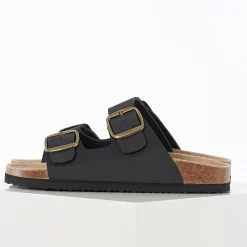 Lakers suede sandal