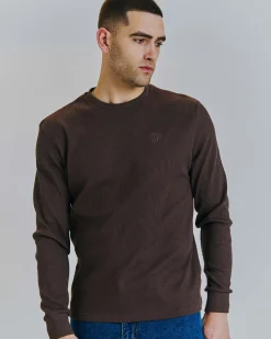 Lamine waffle ls tee