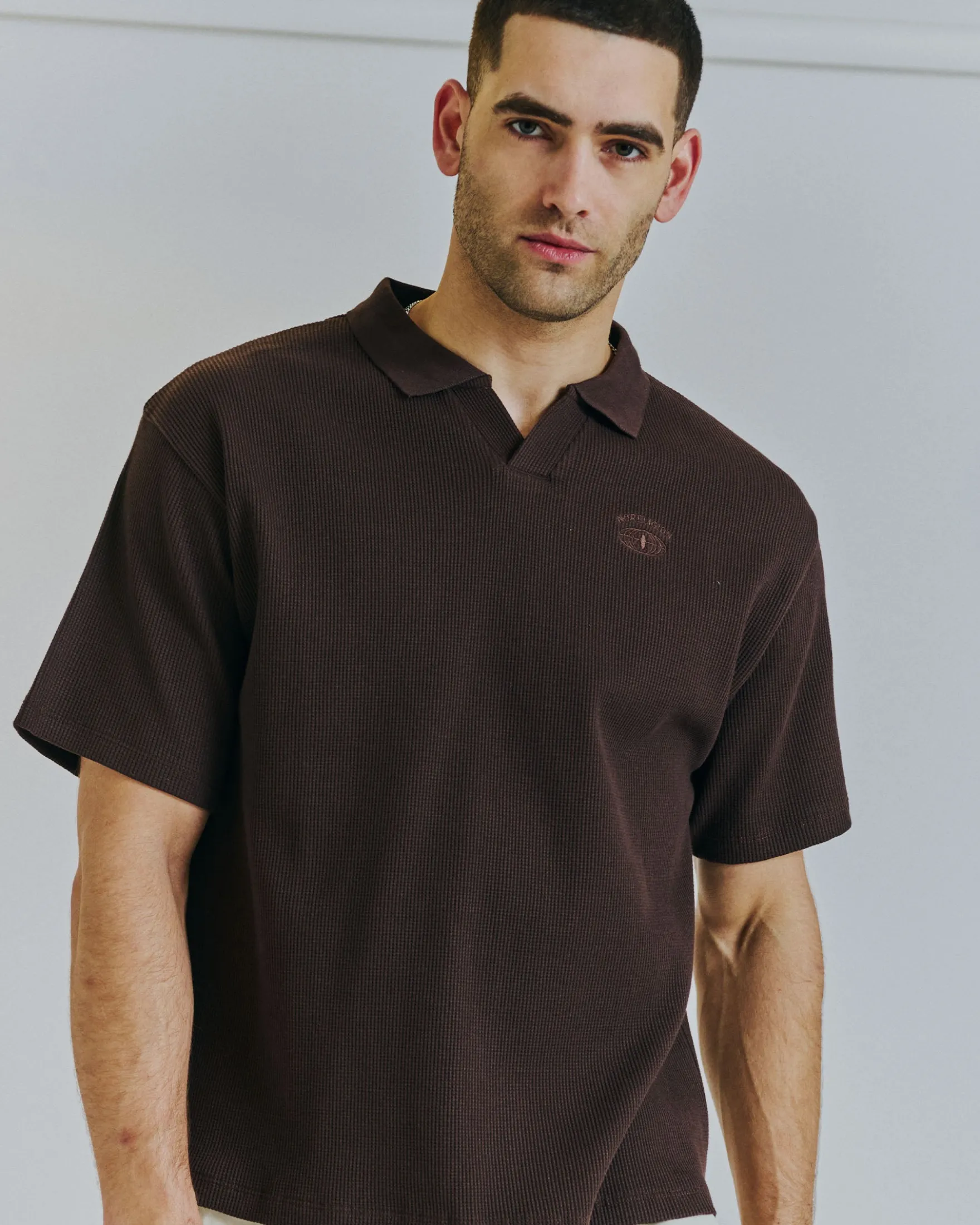 Lamine waffle polo