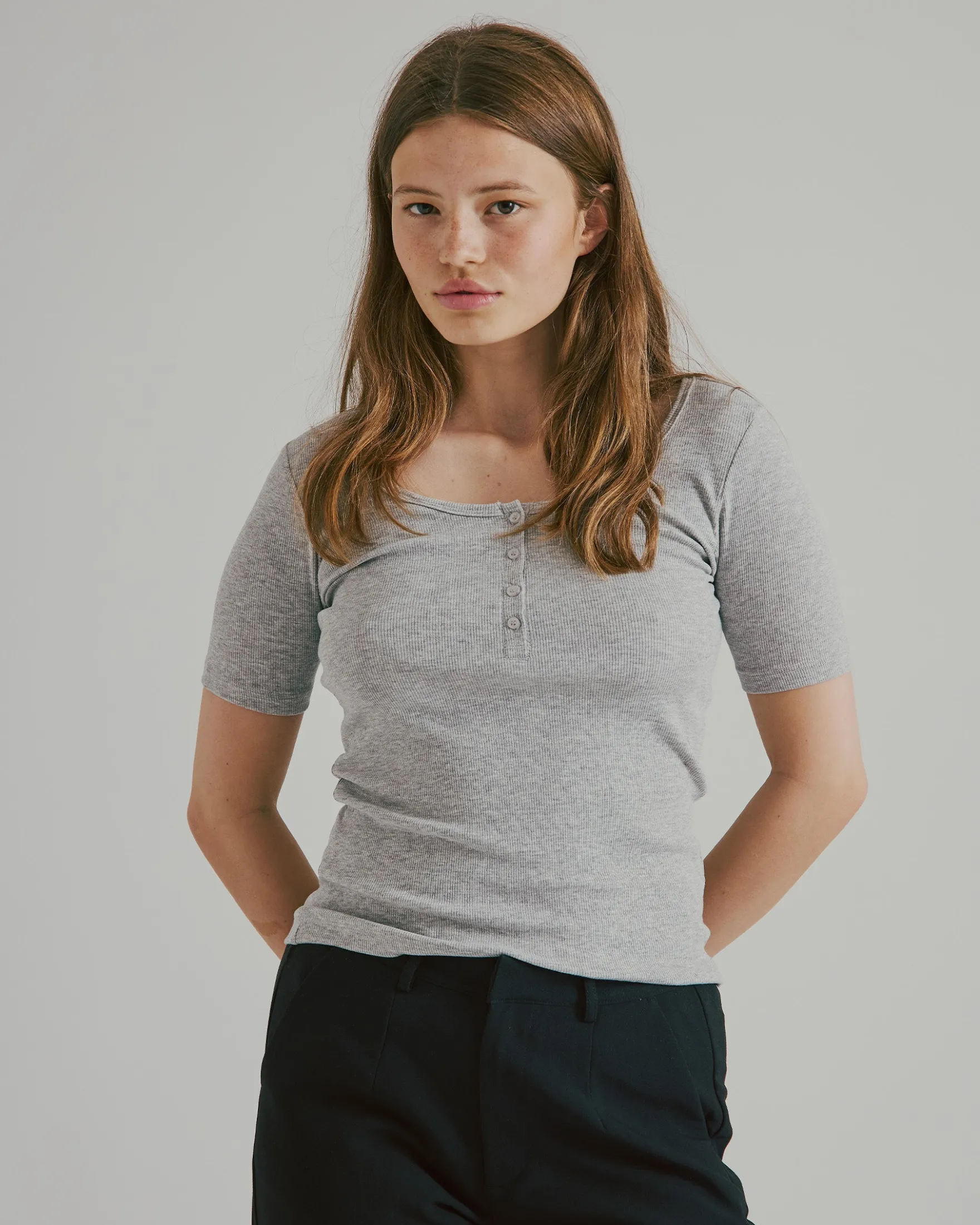 Lara rib tee