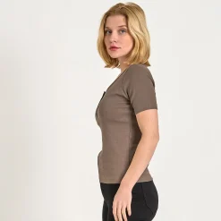Lara rib tee