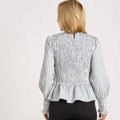 Lenora smock blouse