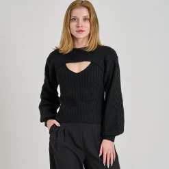 Leslie bolero knit