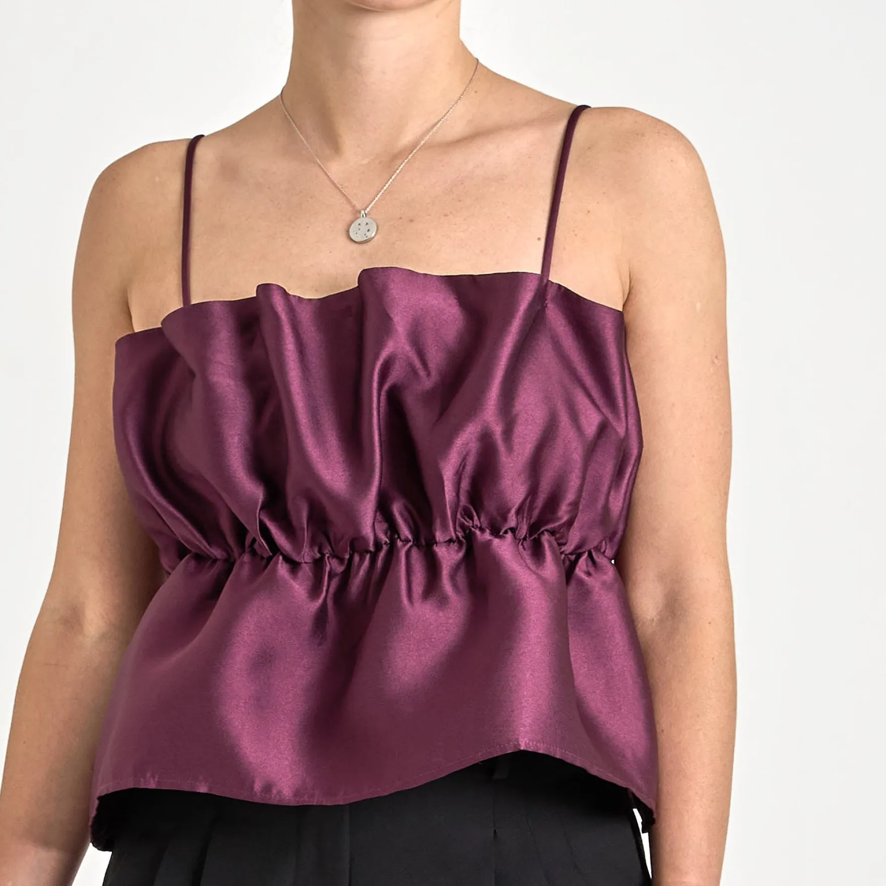 Lulu satin top