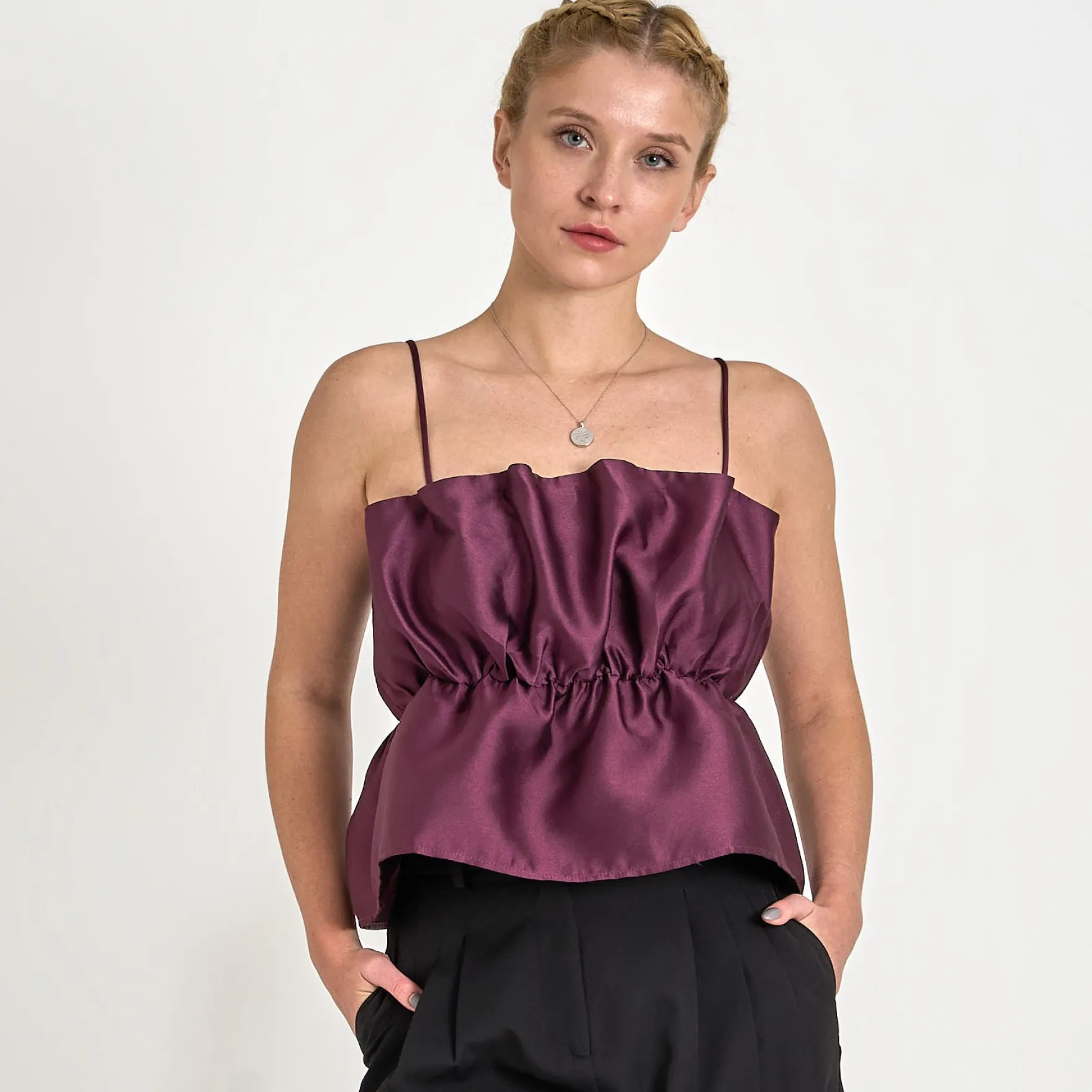 Lulu satin top