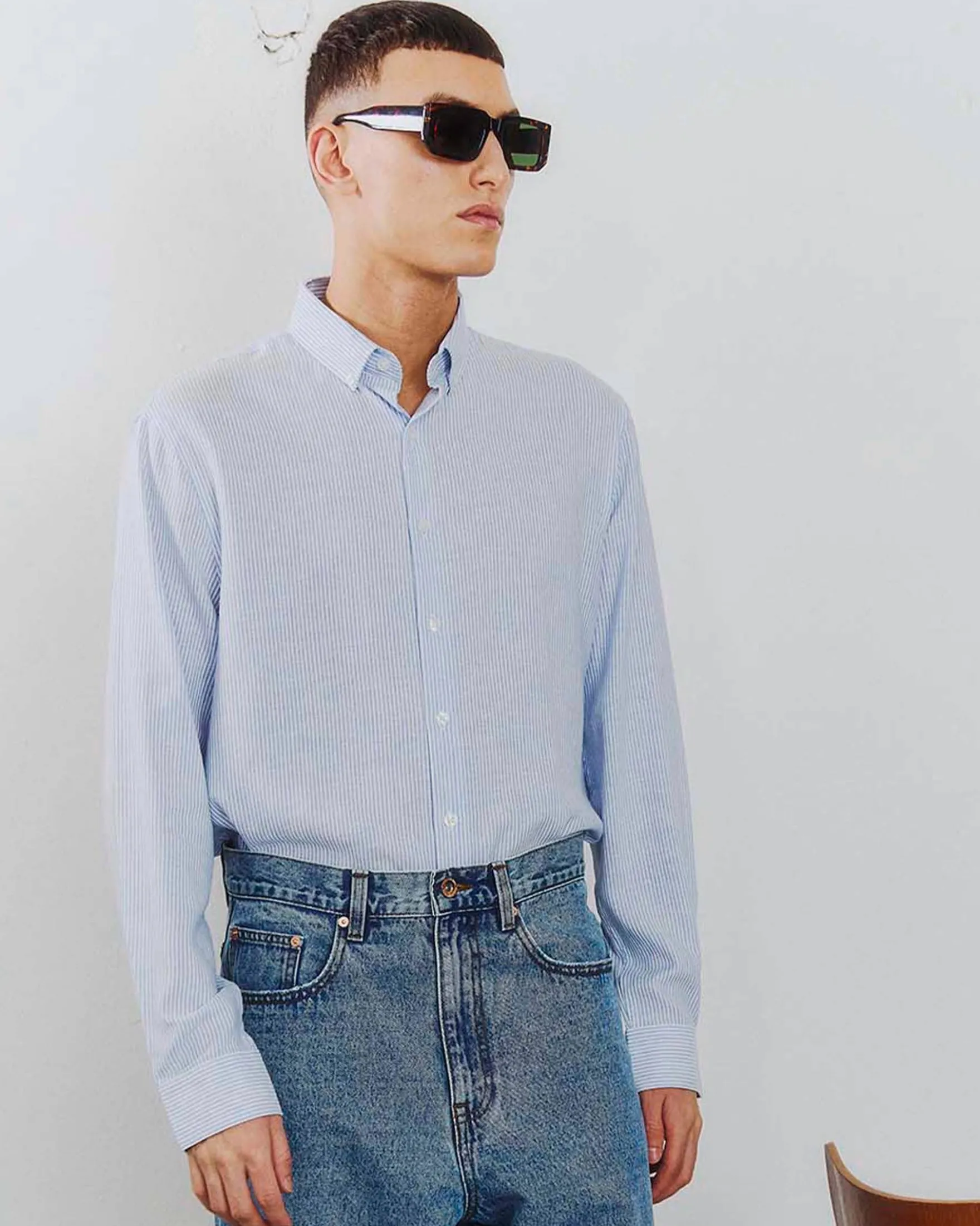 Mario linen Shirt LS