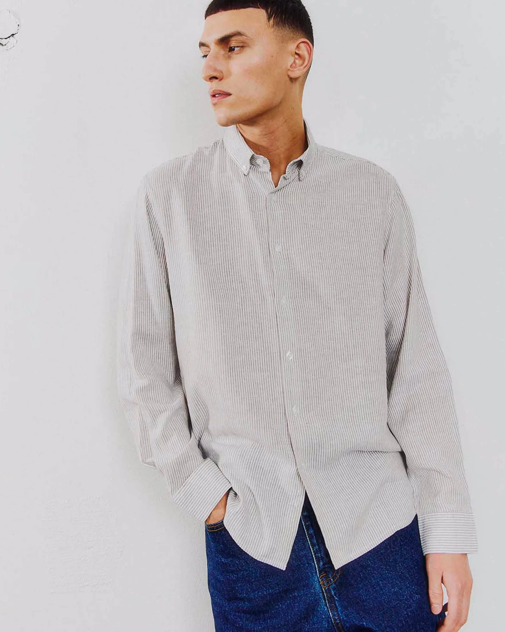 Mario linen Shirt LS