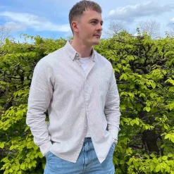 Mario linen Shirt LS