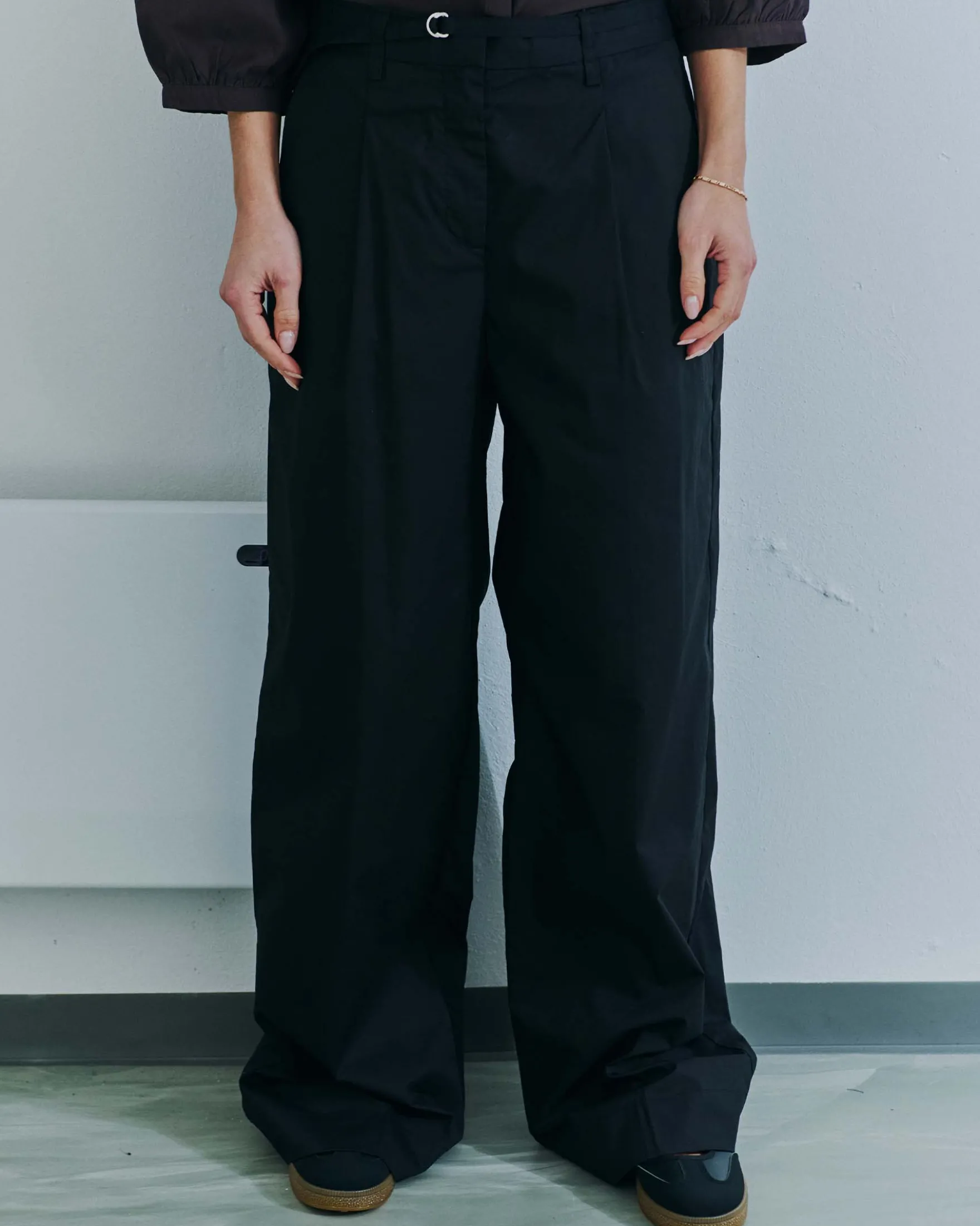 Menta poplin pants