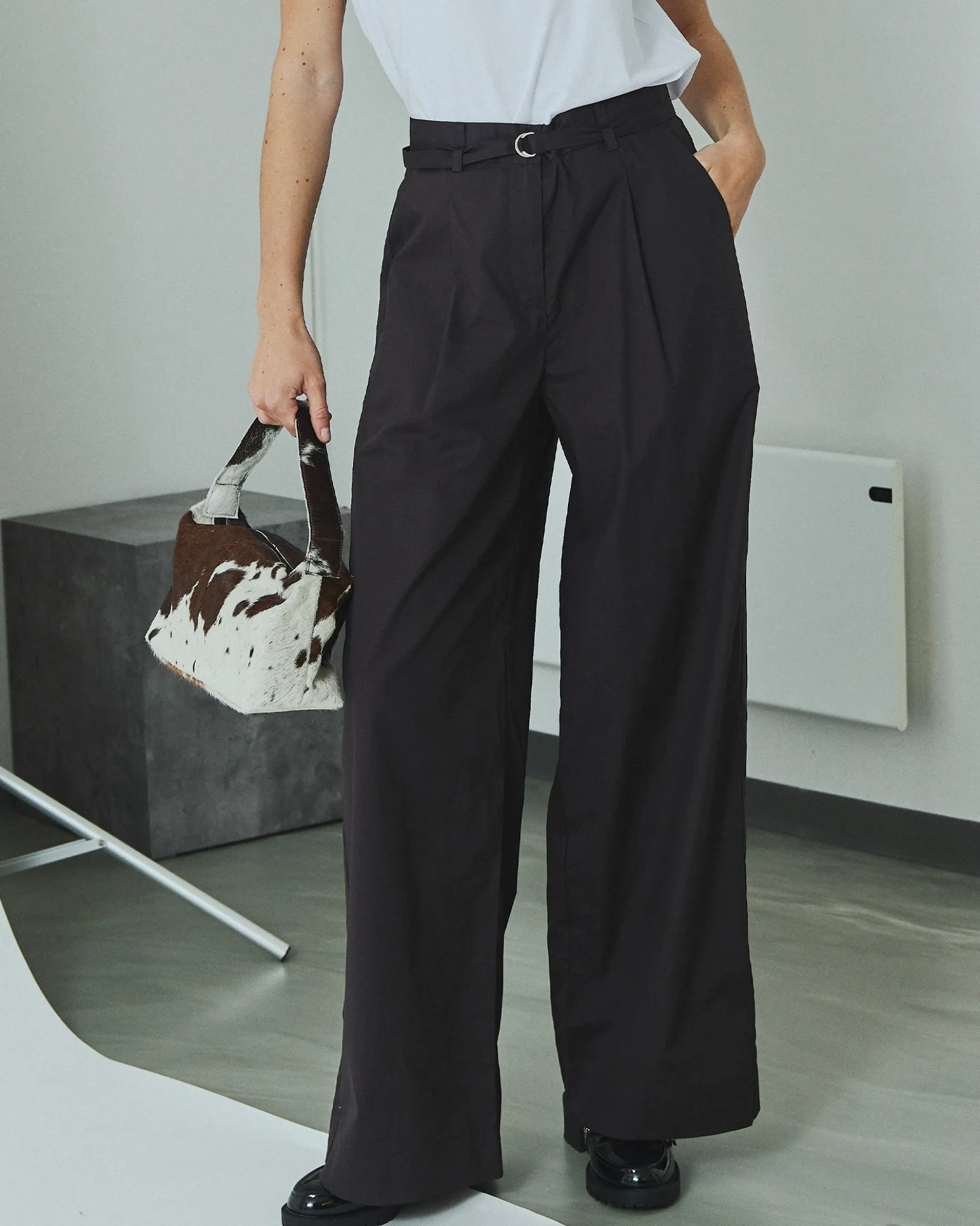 Menta poplin pants