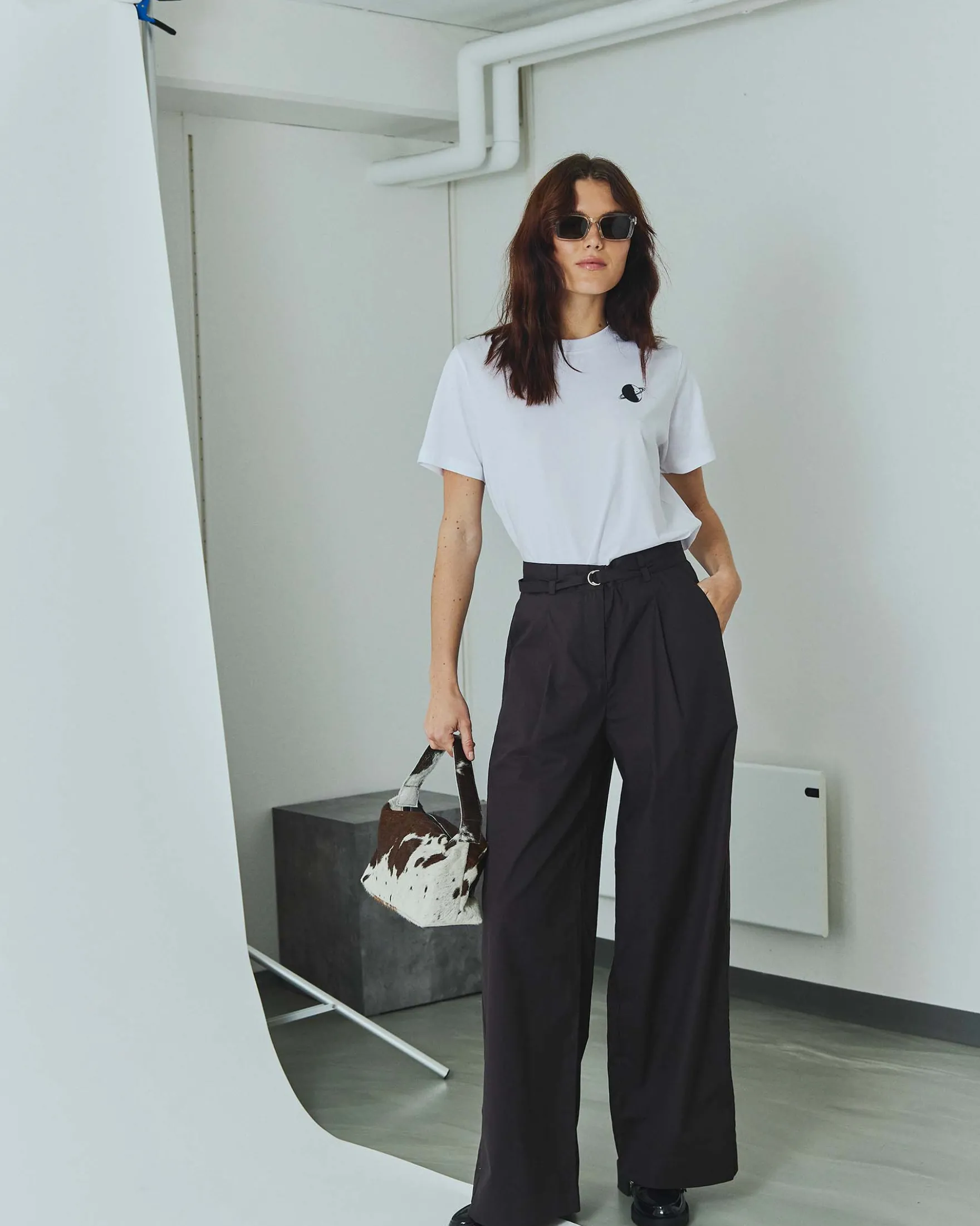 Menta poplin pants