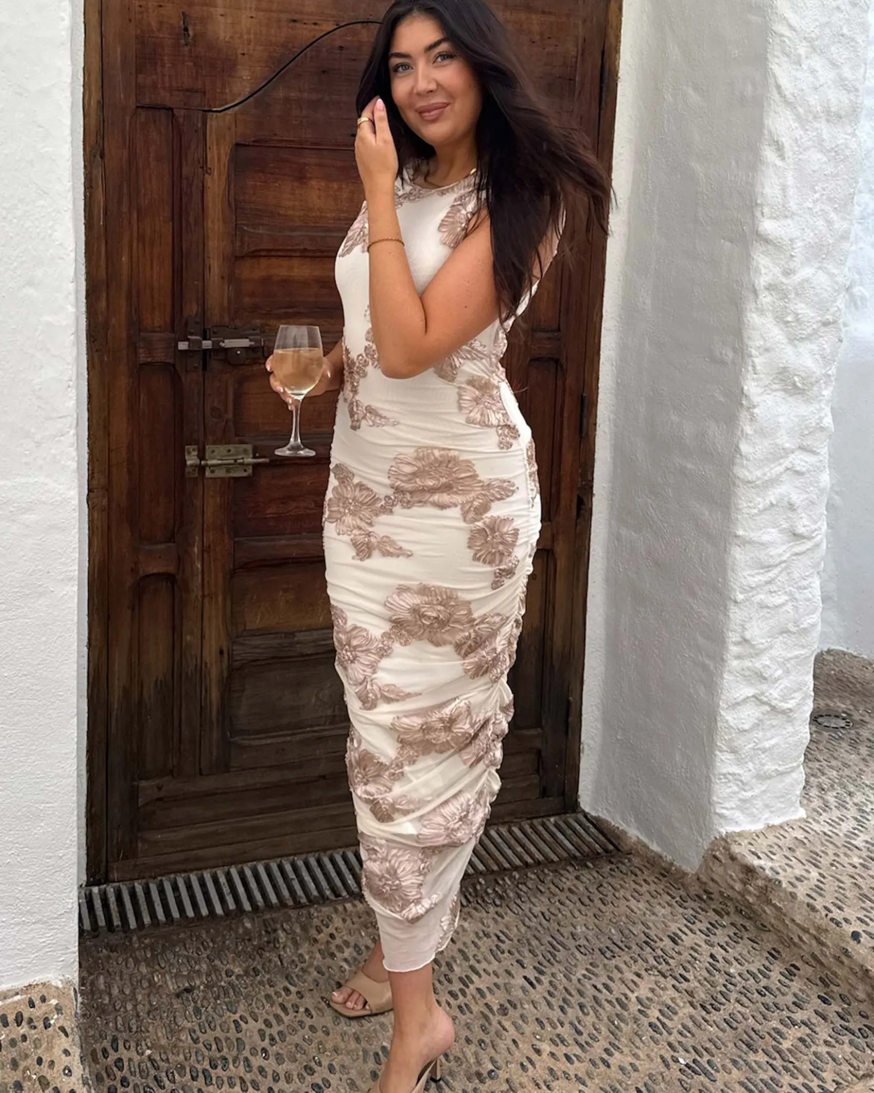 Miraic mesh dress