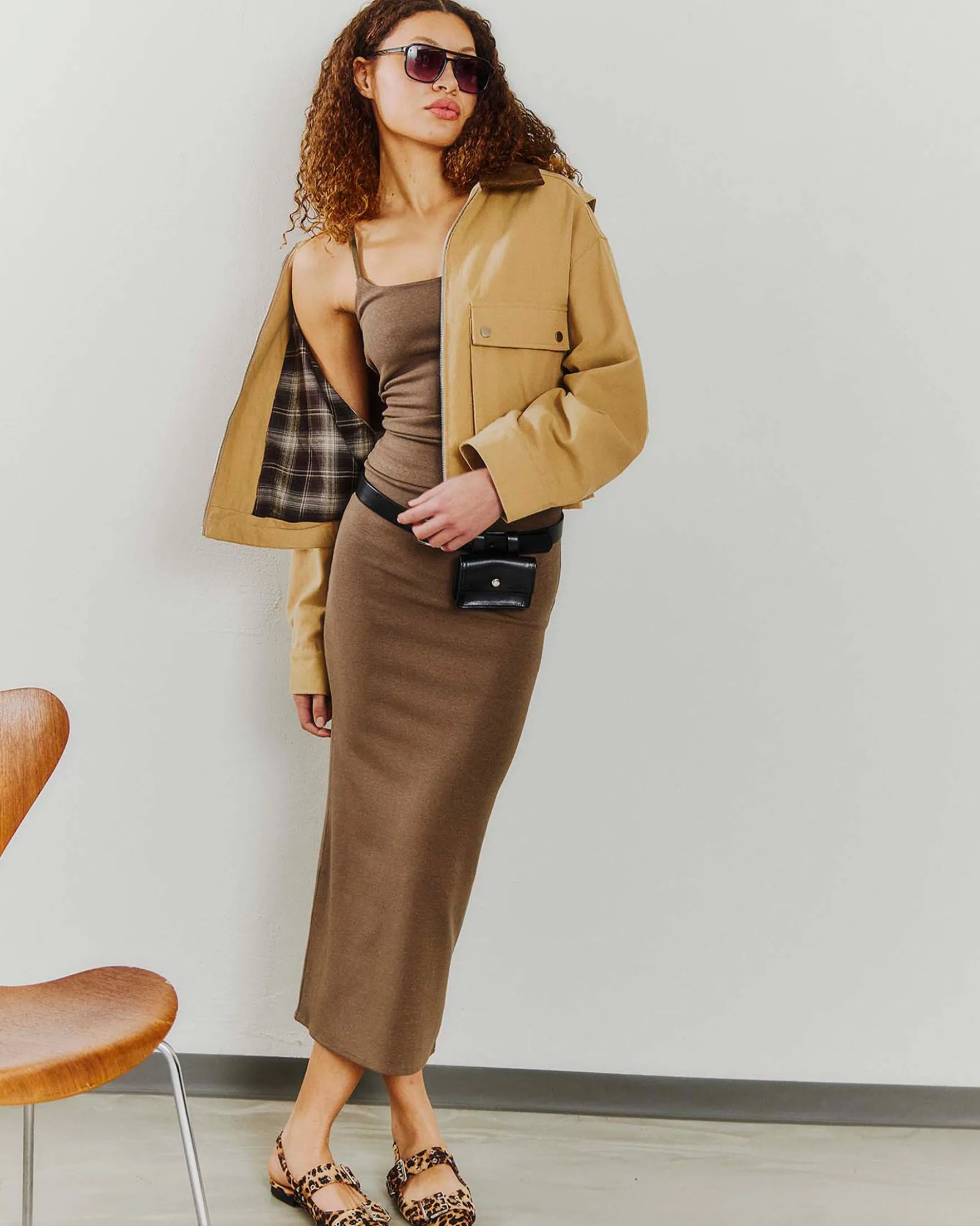 Moxy modal skirt