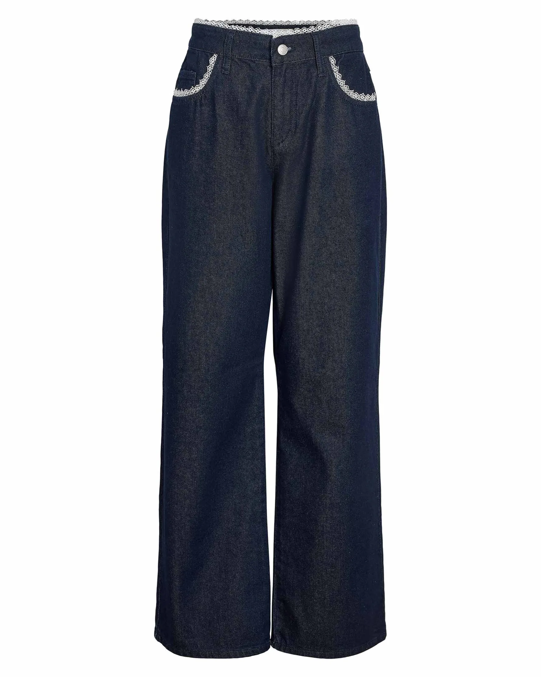 NMADRIANA LOOSE LACE JEANS
