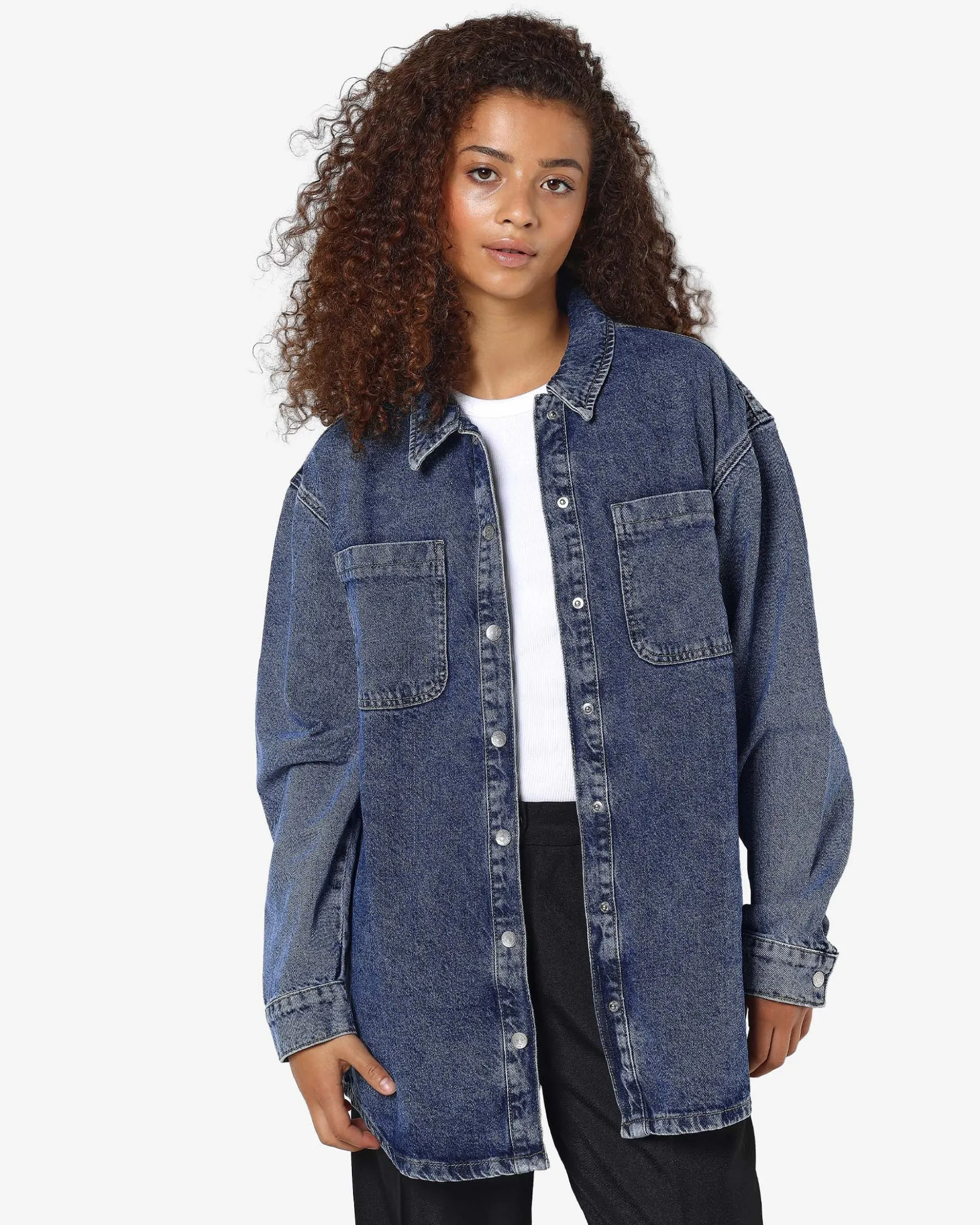 NMALVA DENIM SHACKET