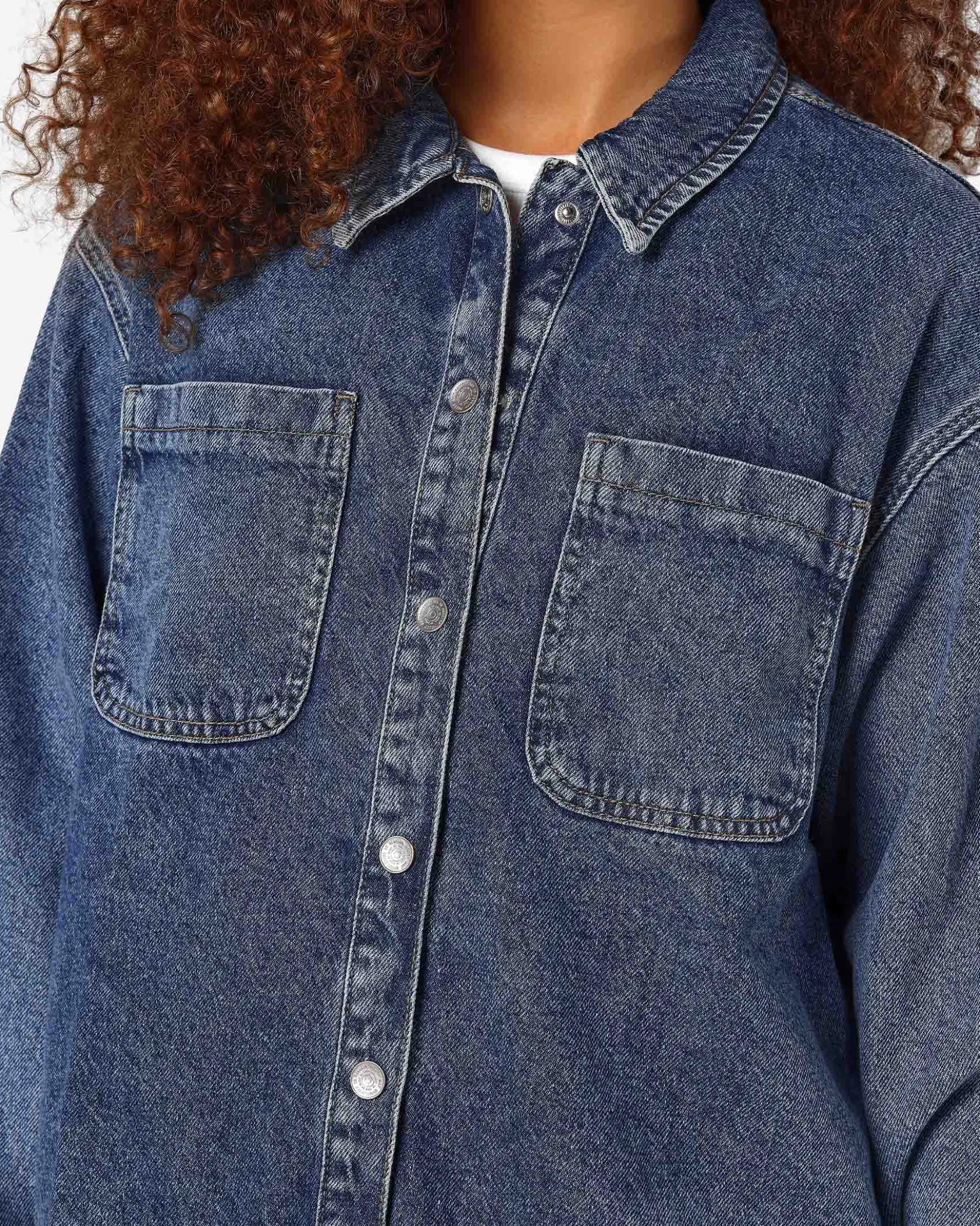 NMALVA DENIM SHACKET