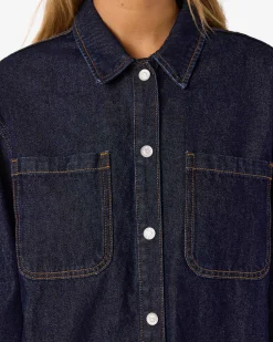 NMALVA L/S DENIM SHACKET