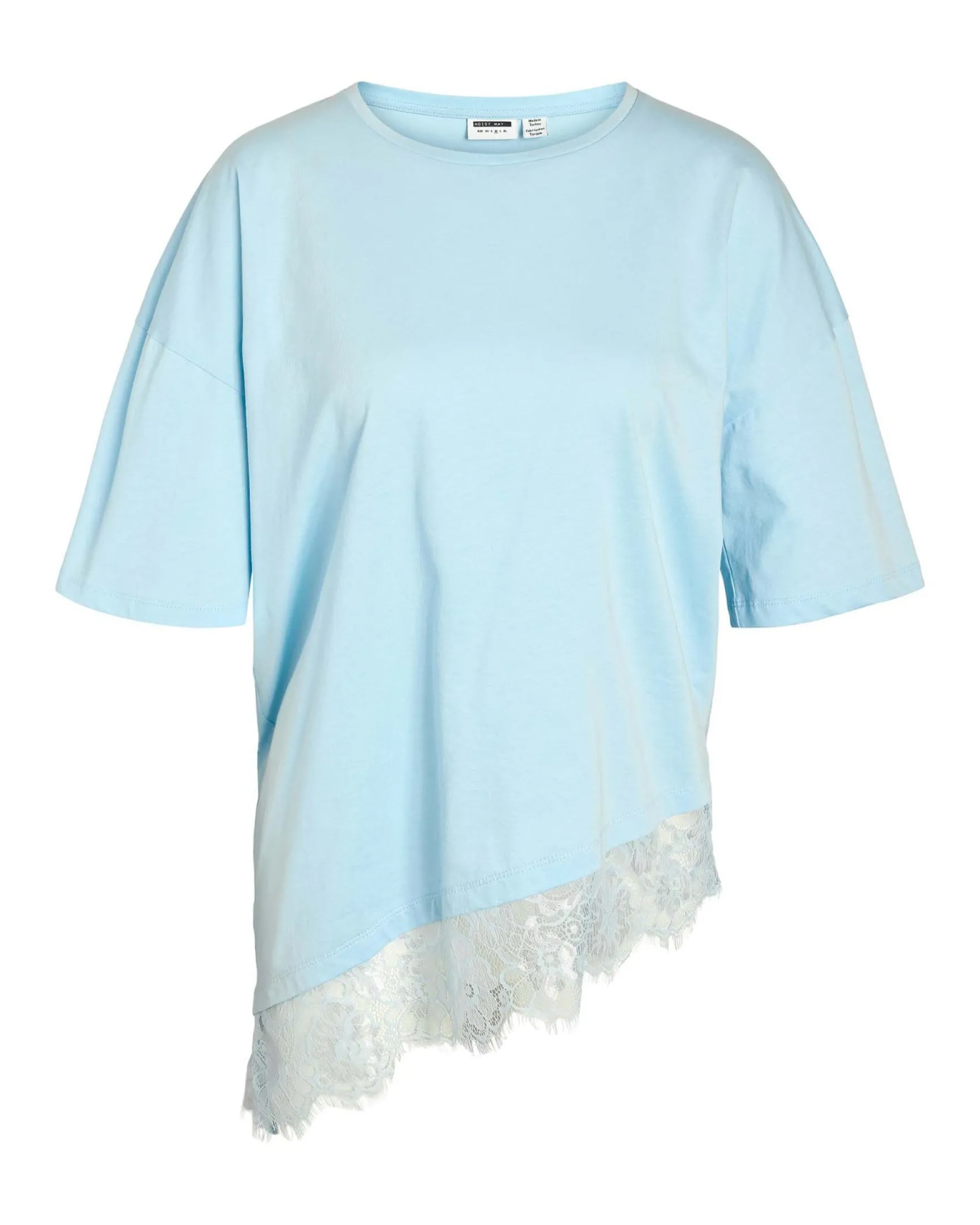 NMEASY LACE DETAIL T-SHIRT