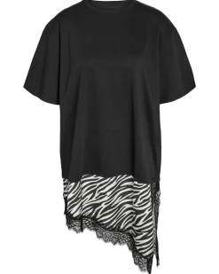 NMFILLA S/S OVERSIZE SATIN