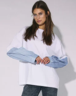 NMFREJA BELLE L/S MIX SHIRT
