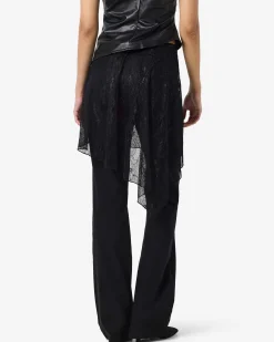 NMIDA ELASTICATED LACE SKIRT