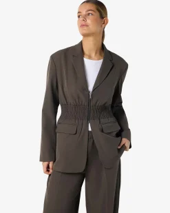 NMIRIS L/S SMOCK FITTED BLAZER