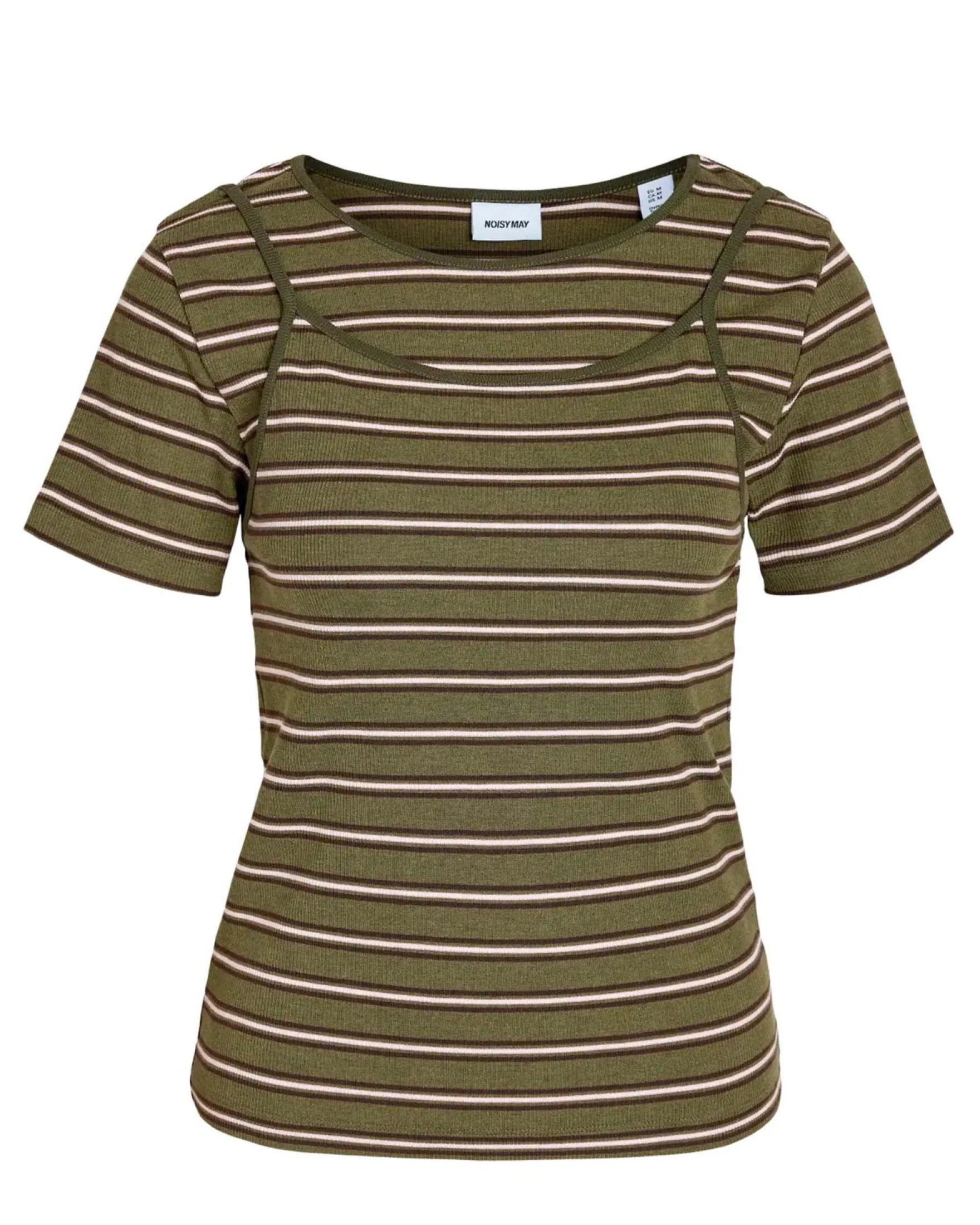 NMJUDE S/S DOUBLE LAYER TOP
