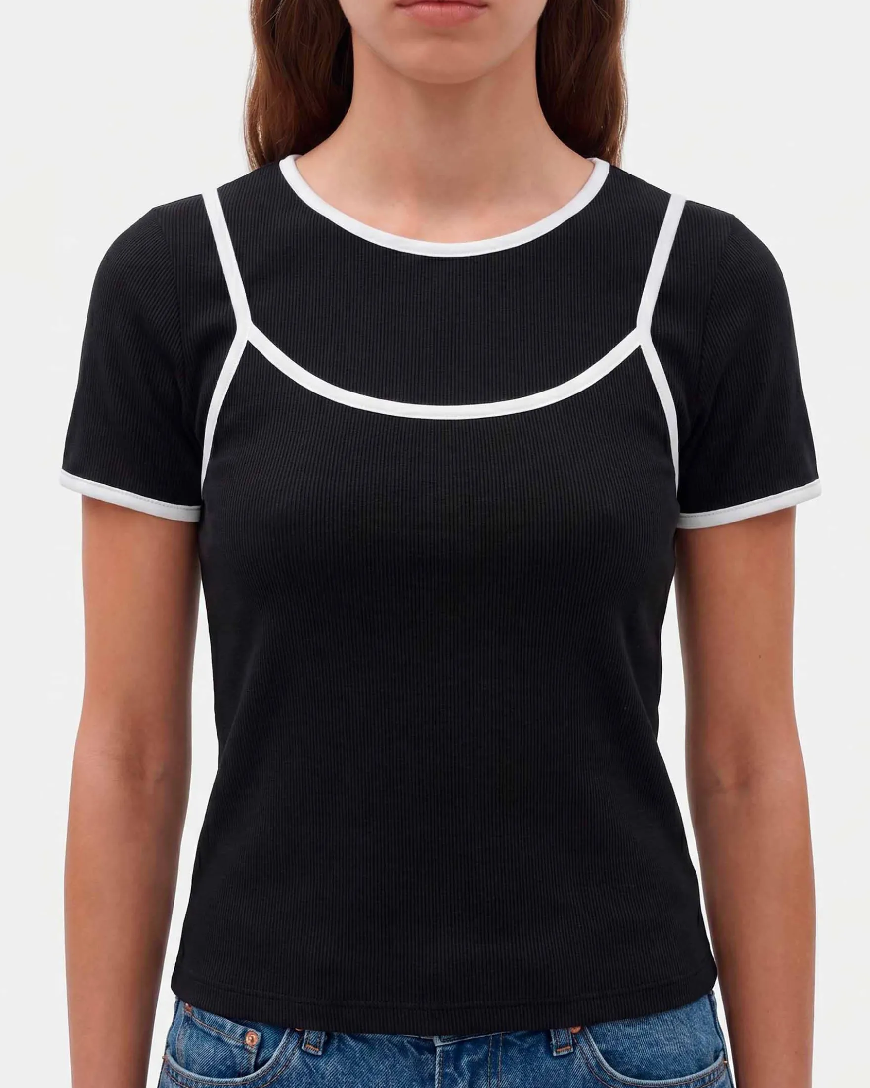 NMKERRY DOUBLE LAYER TOP