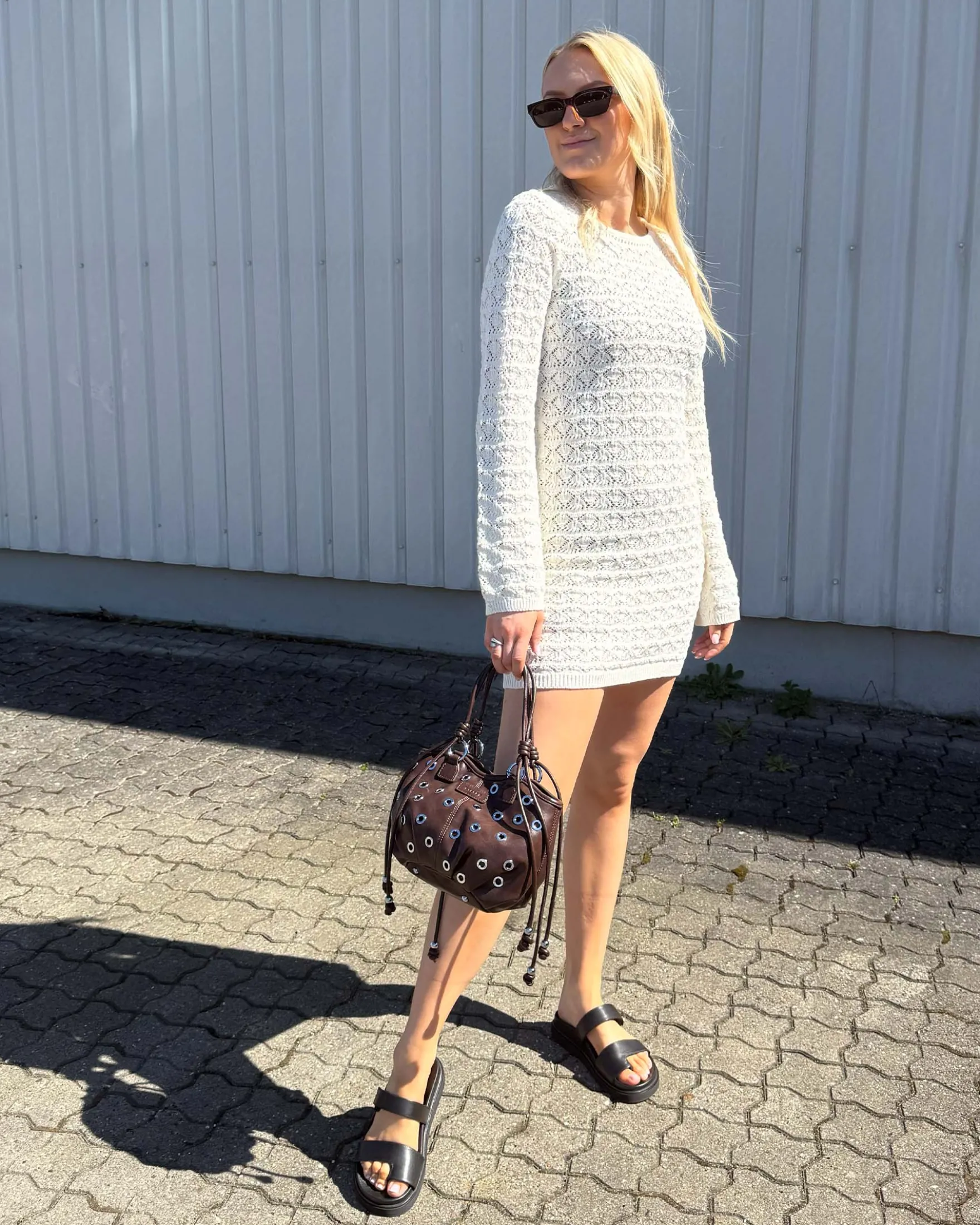 NMLAIKA SLEEVE KNIT DRESS