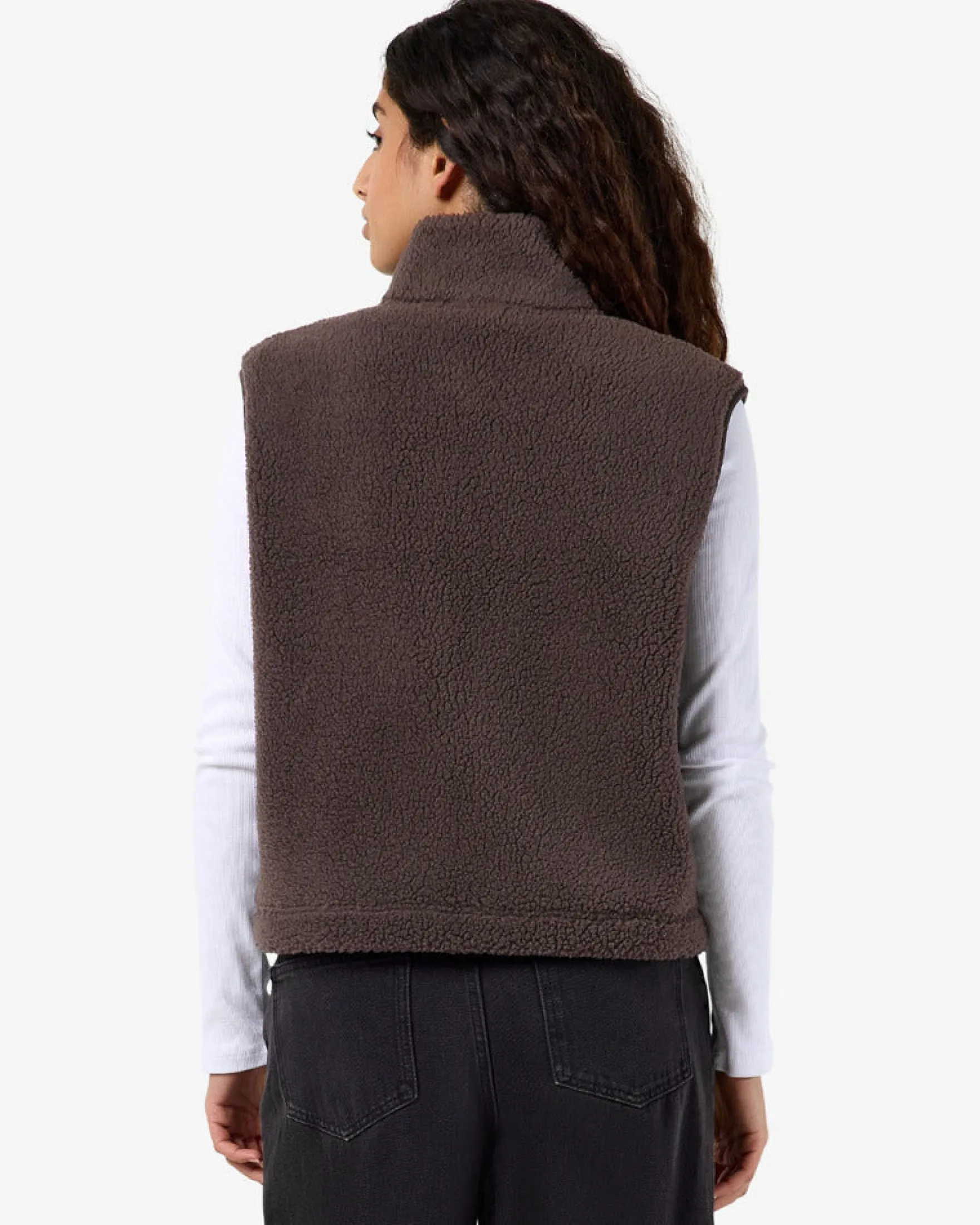 NMMASEY SHORT TEDDY VEST