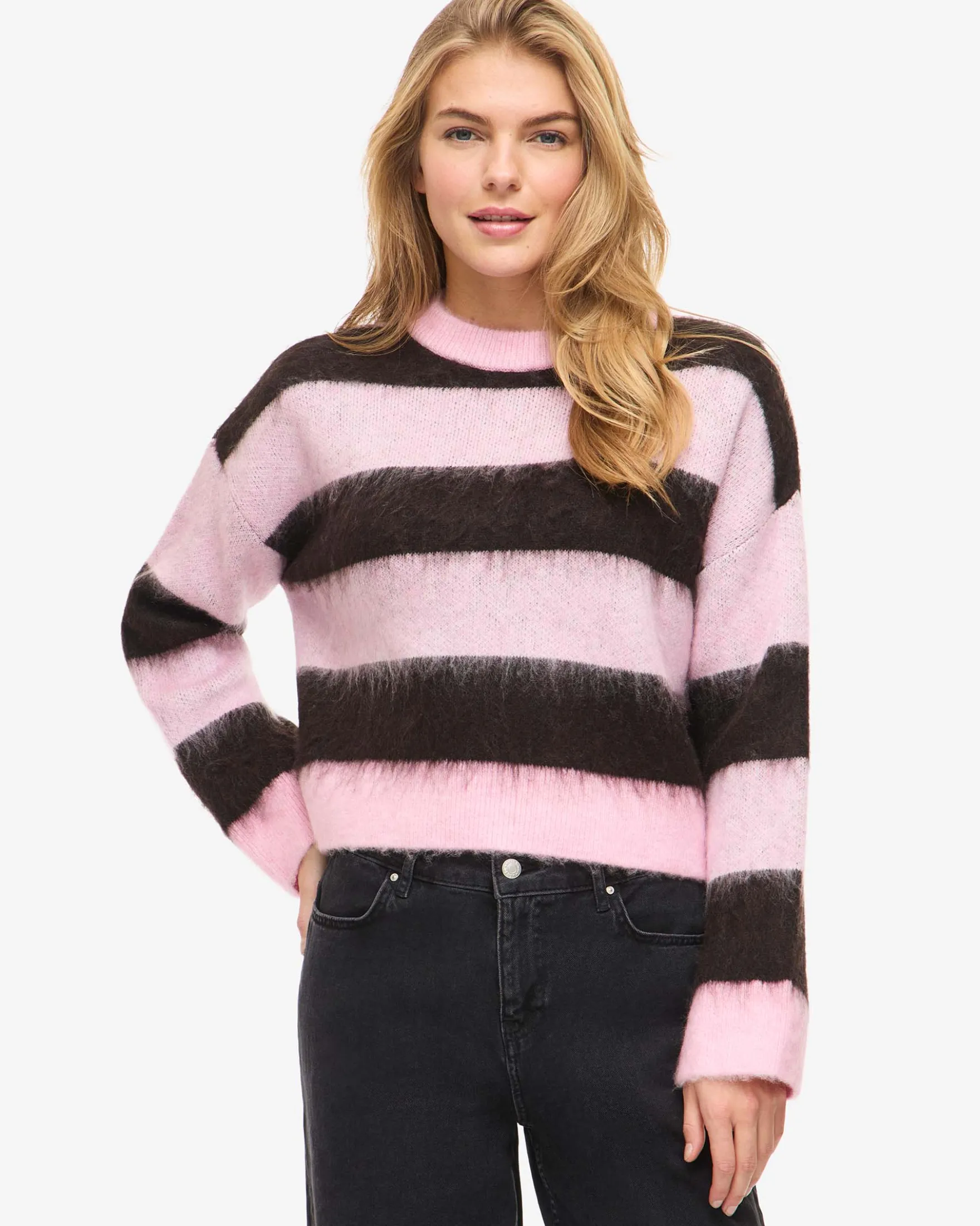 NMSOFF L/S O-NECK KNIT