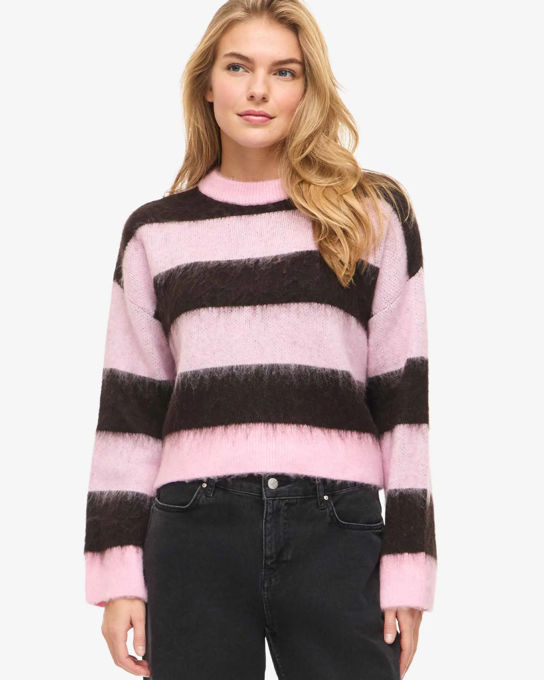 NMSOFF L/S O-NECK KNIT