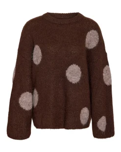 NMSUTTON POLKA OVERSIZE KNIT