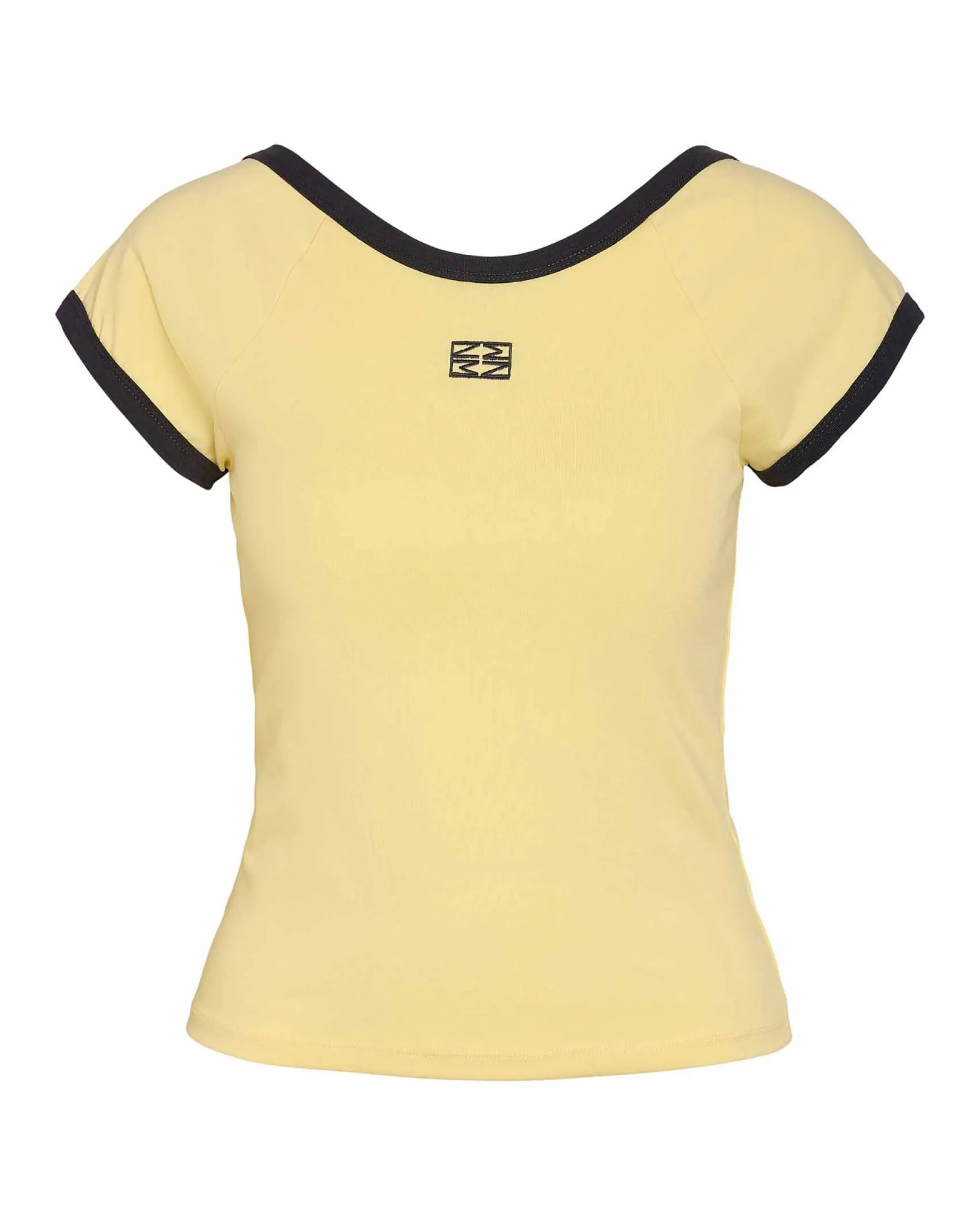 NMTWIN S/S O-NECK CONTRAST TEE