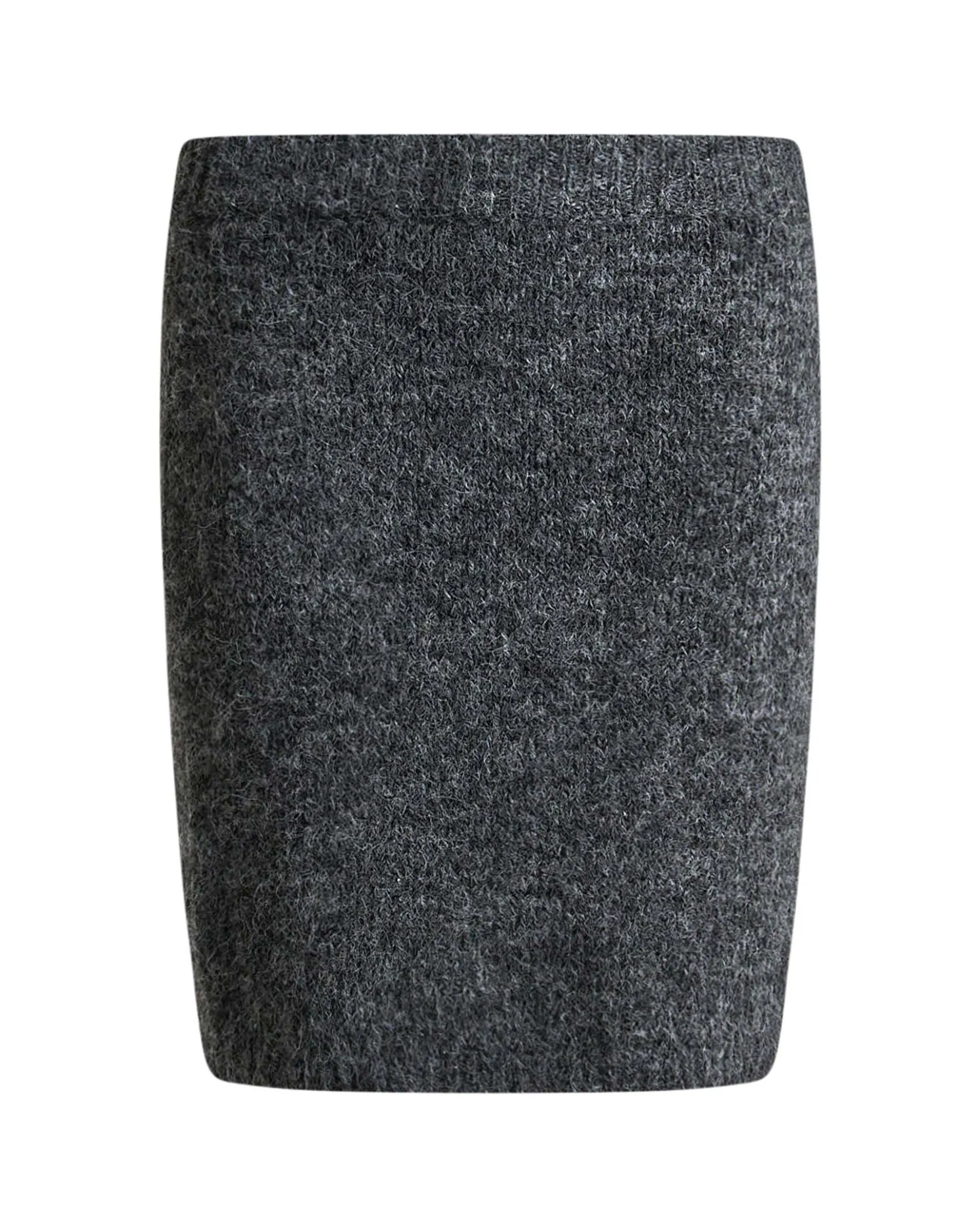 Nona fluffy knit skirt