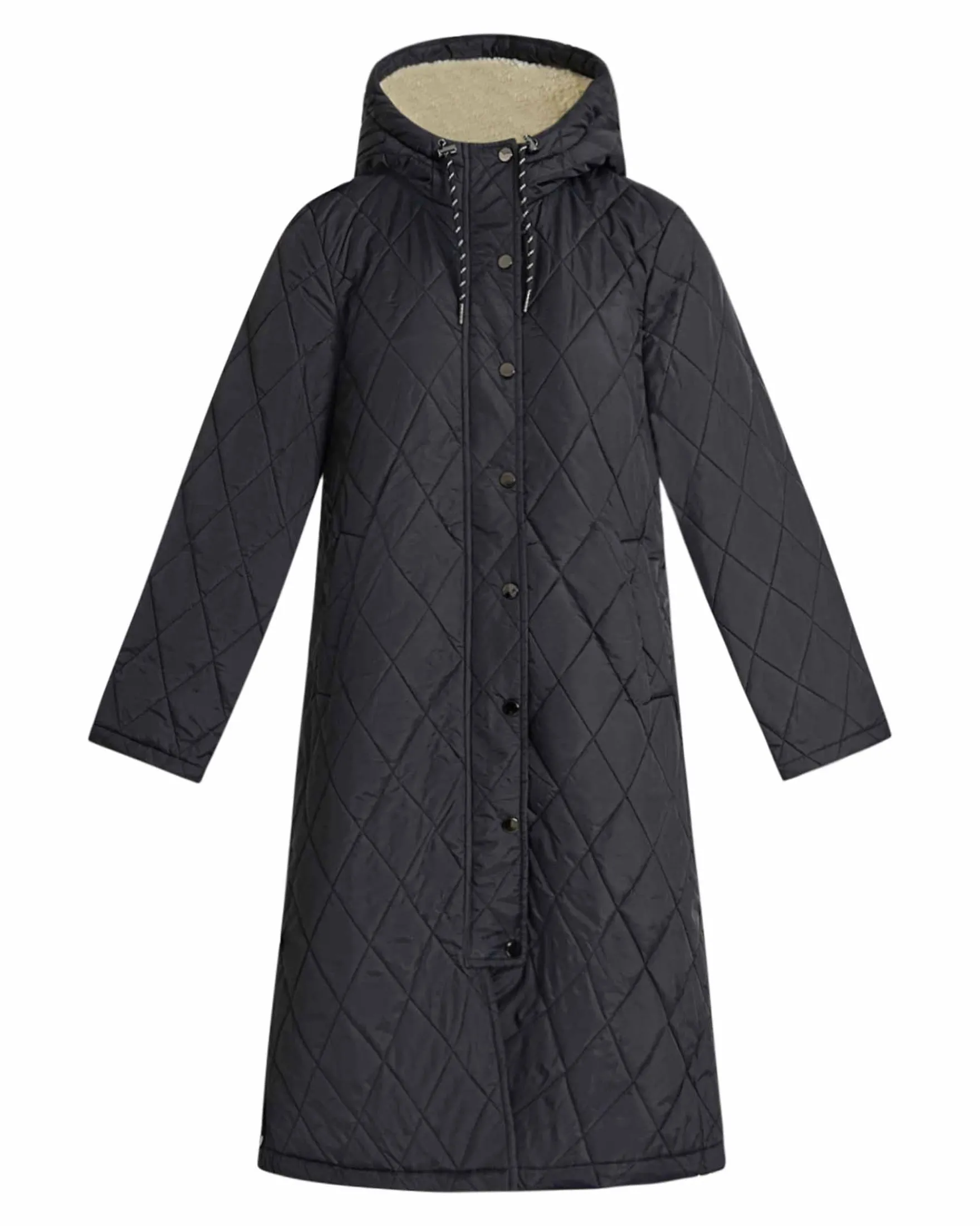 OBJAMANDA LONG QUILT COAT