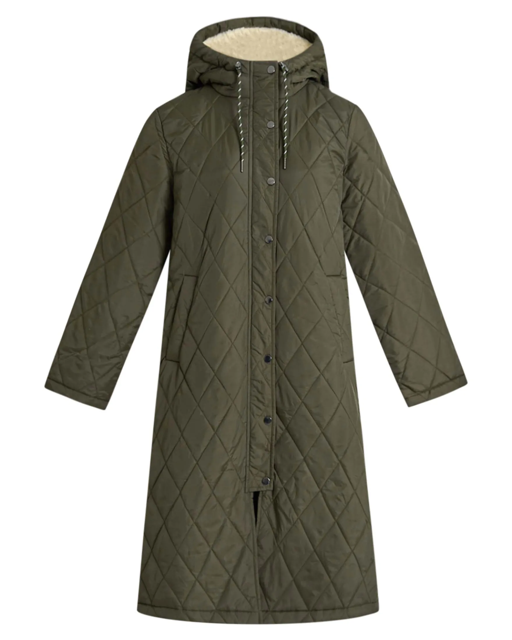 OBJAMANDA LONG QUILT COAT