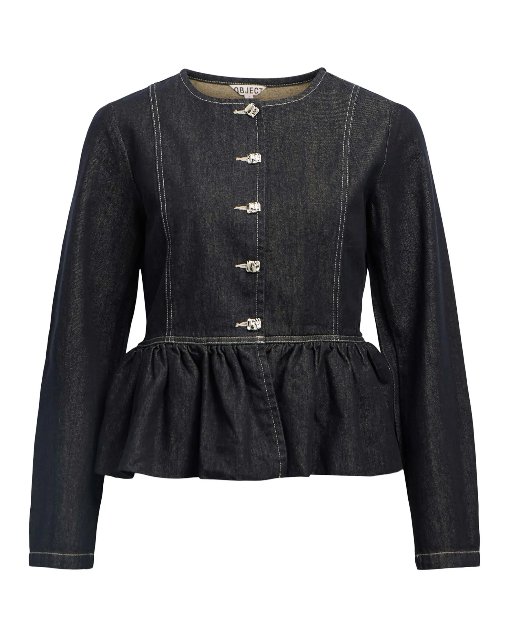 Objanita ls denim blazer