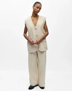 OBJBELLA BOXY S/L WAISTCOAT