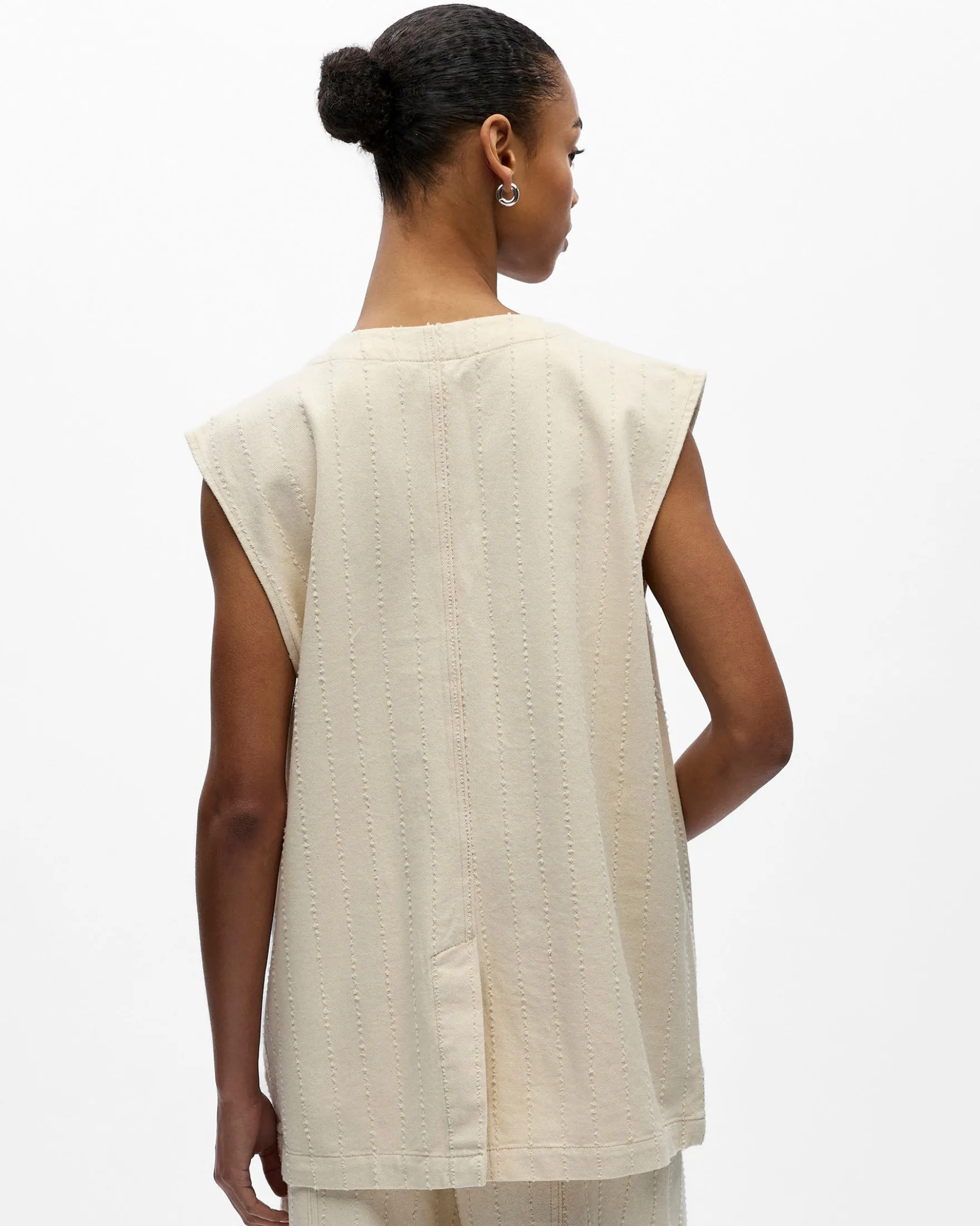 OBJBELLA BOXY S/L WAISTCOAT
