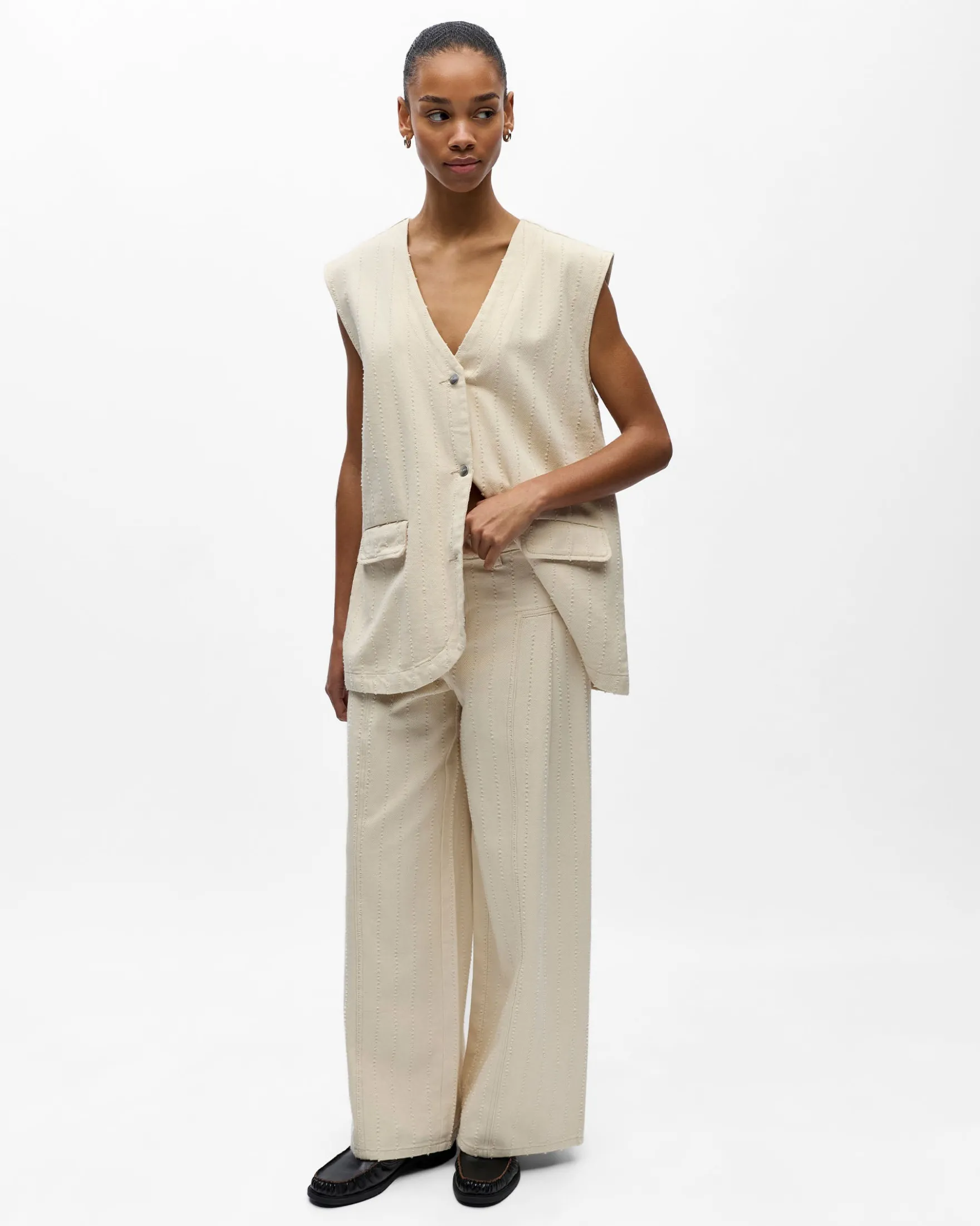 OBJBELLA HW WIDE PANT