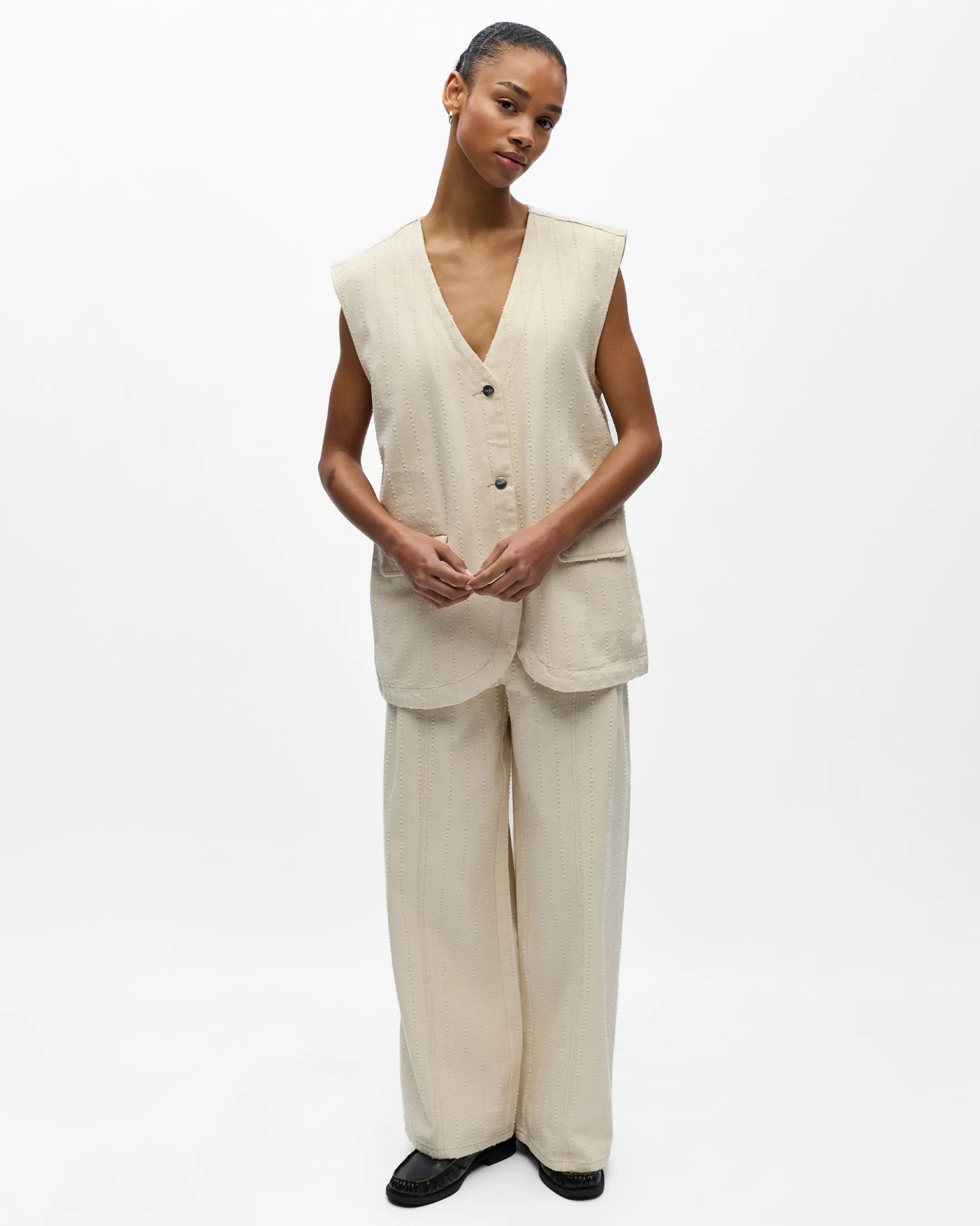 OBJBELLA HW WIDE PANT